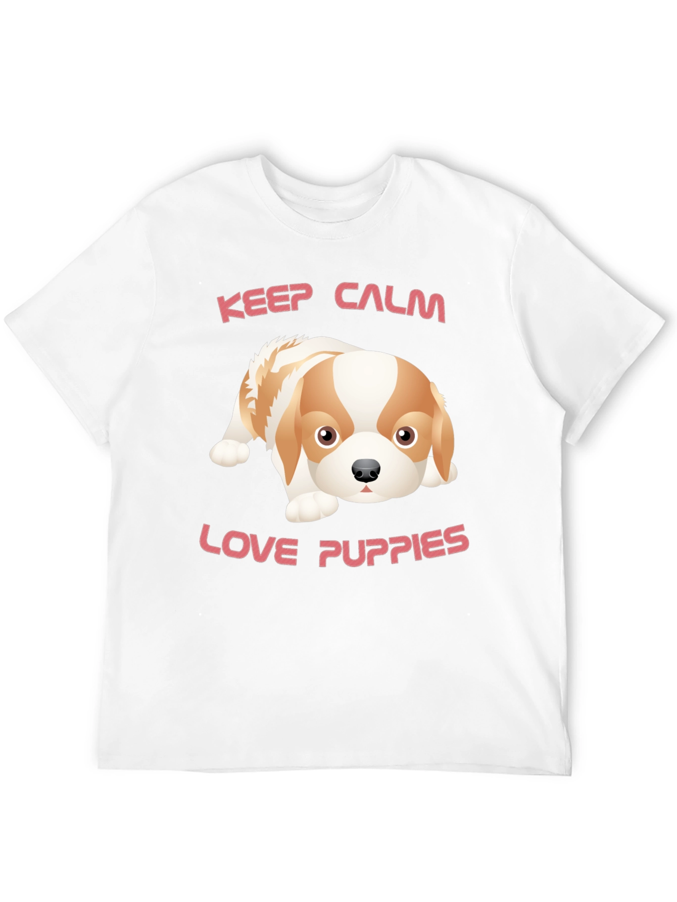 Keep Calm & Love Puppies T-Shirt