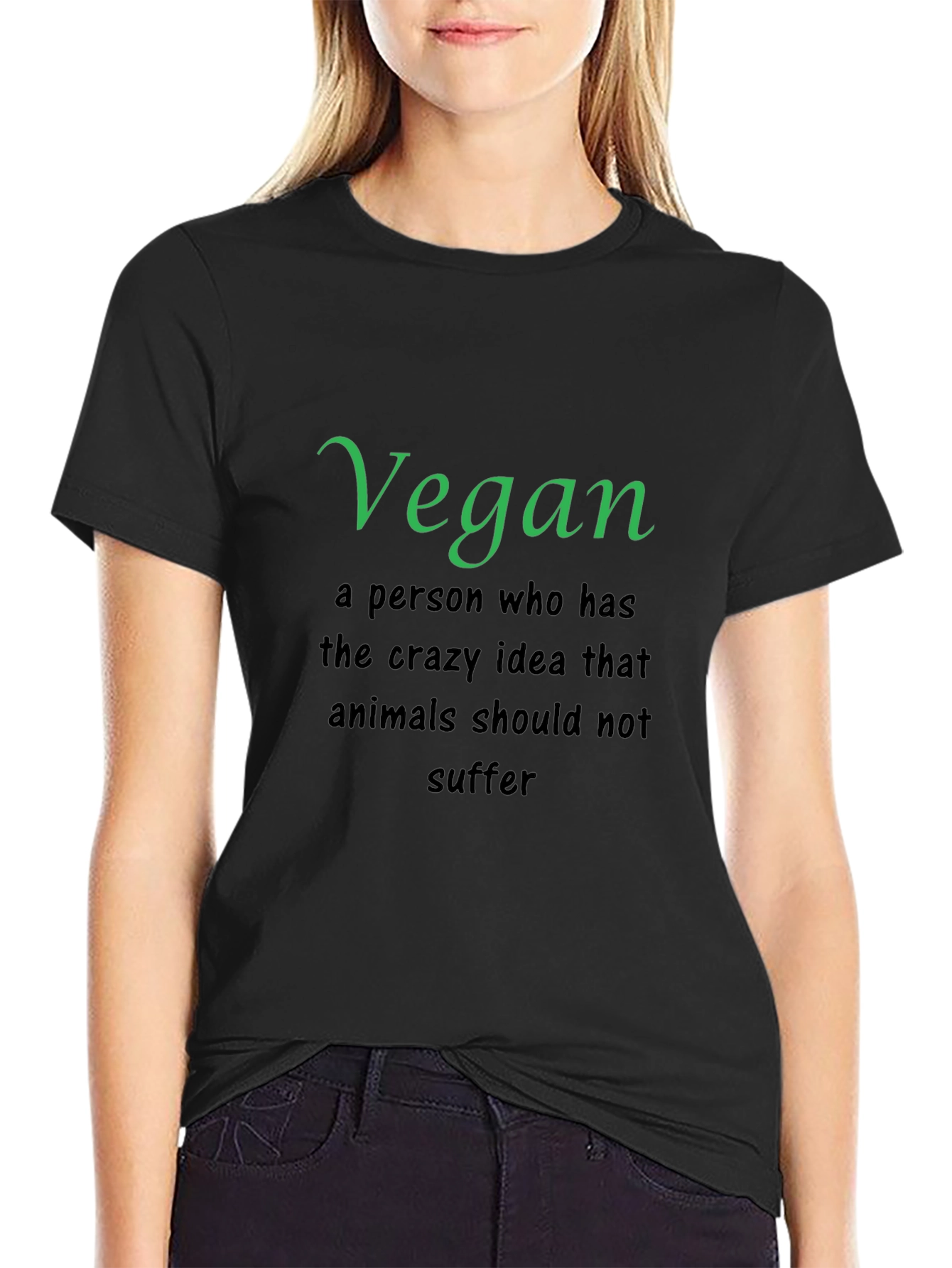 Vegan Definition T-Shirt - Animal Lover Tee