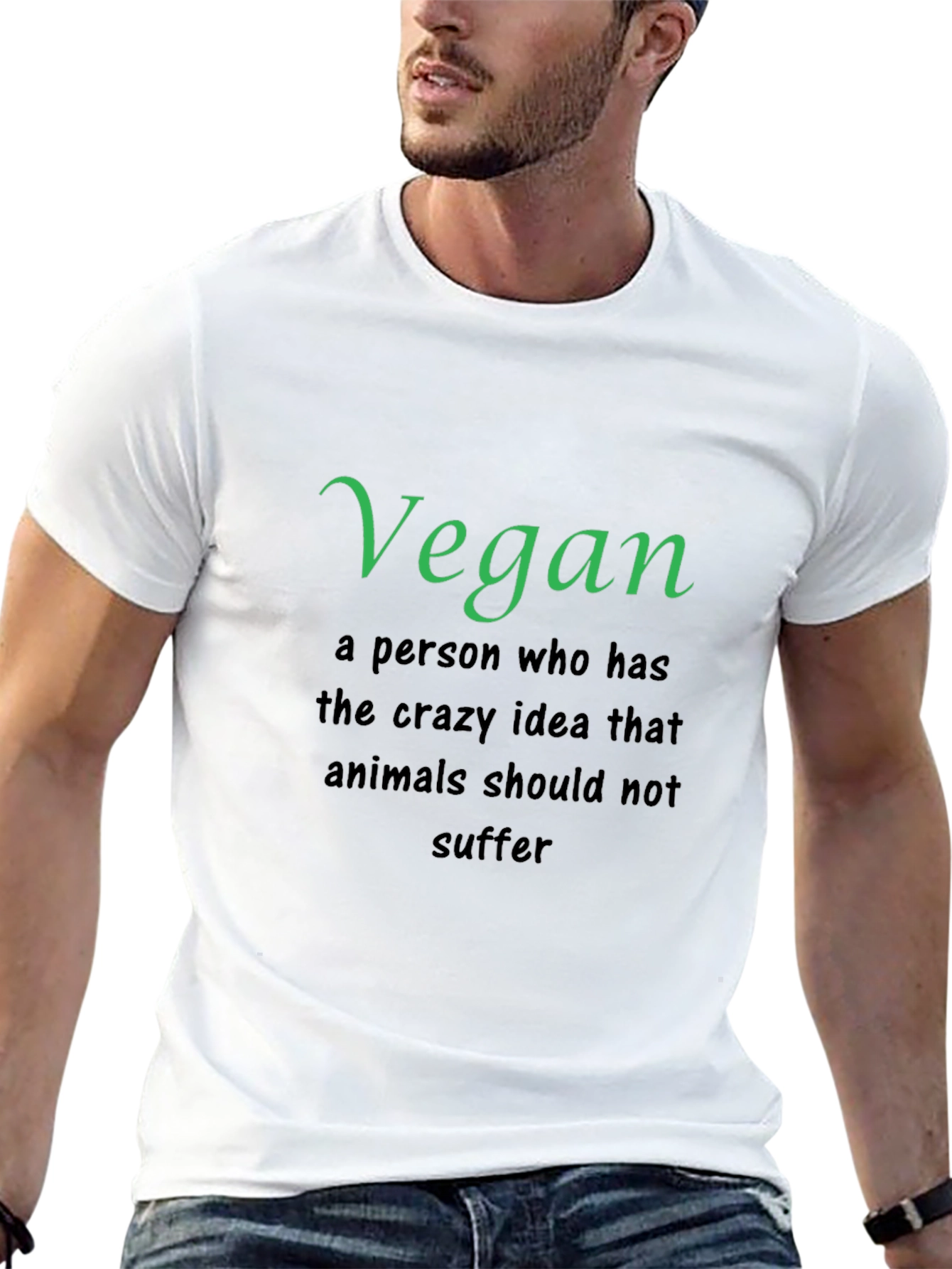 Vegan Definition T-Shirt - Animal Lover Tee