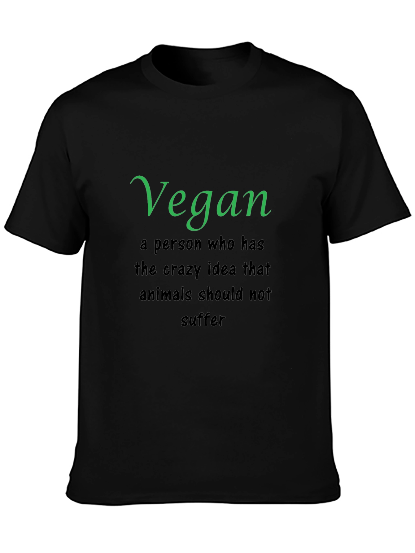 Vegan Definition T-Shirt - Animal Lover Tee