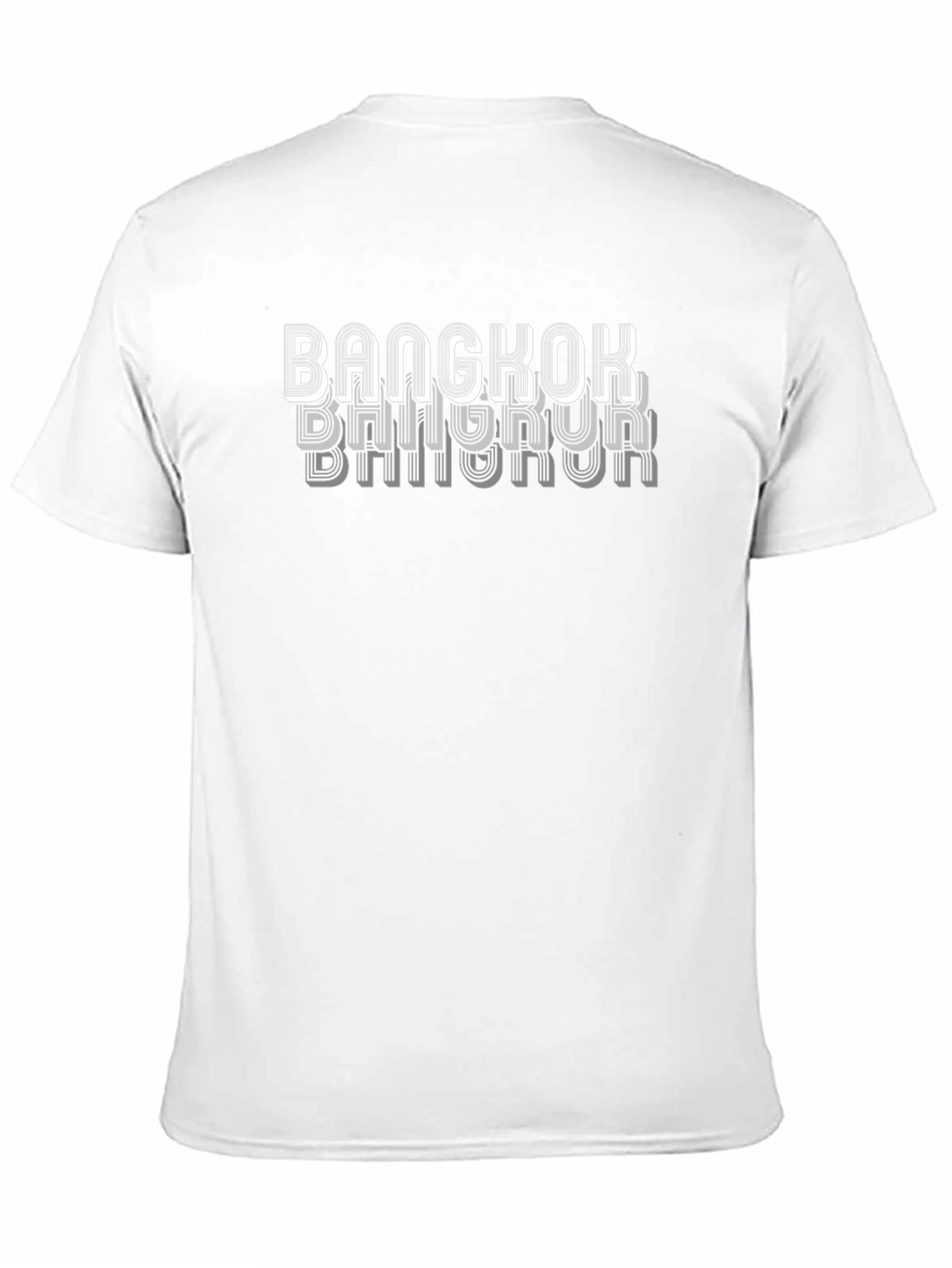 Bangkok Retro Graphic Tee - Cool Tourist Shirt