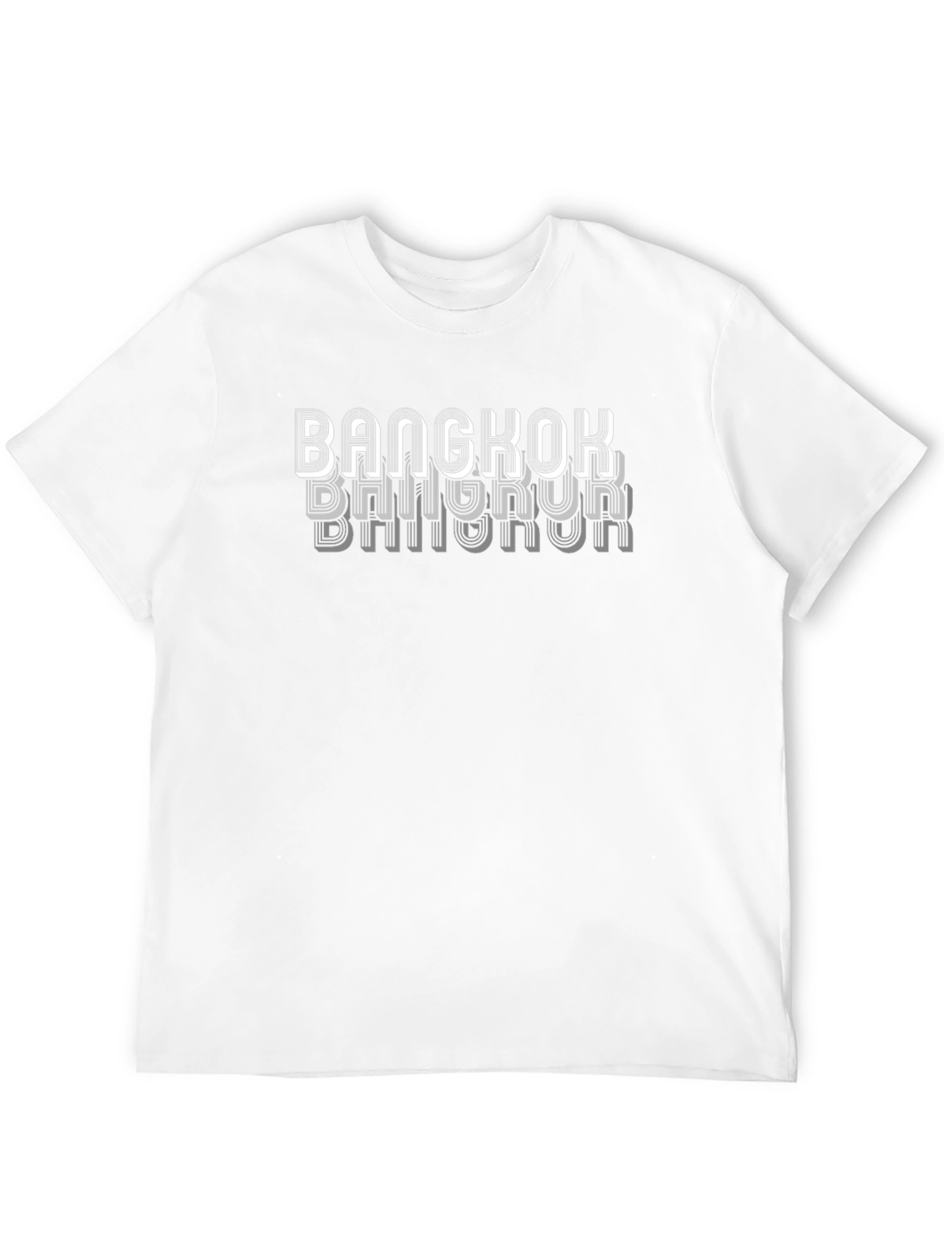 Bangkok Retro Graphic Tee - Cool Tourist Shirt
