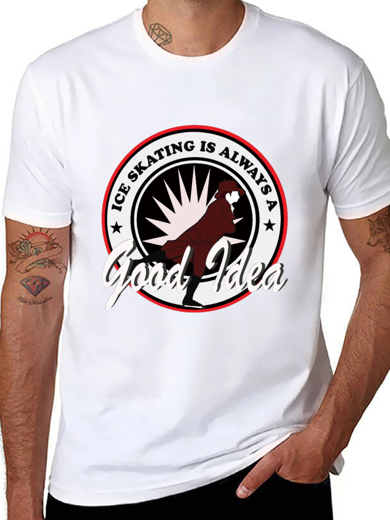Ice Skating is Always a Good Idea T-Shirt