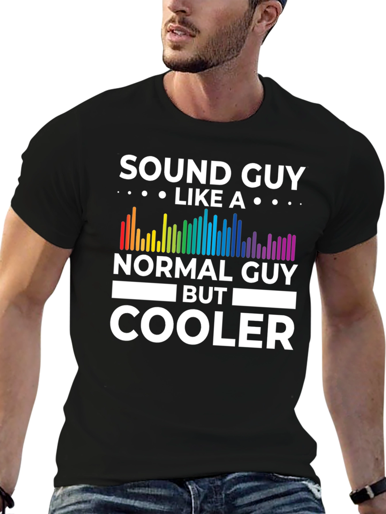 Sound Guy Cooler Graphic T-Shirt
