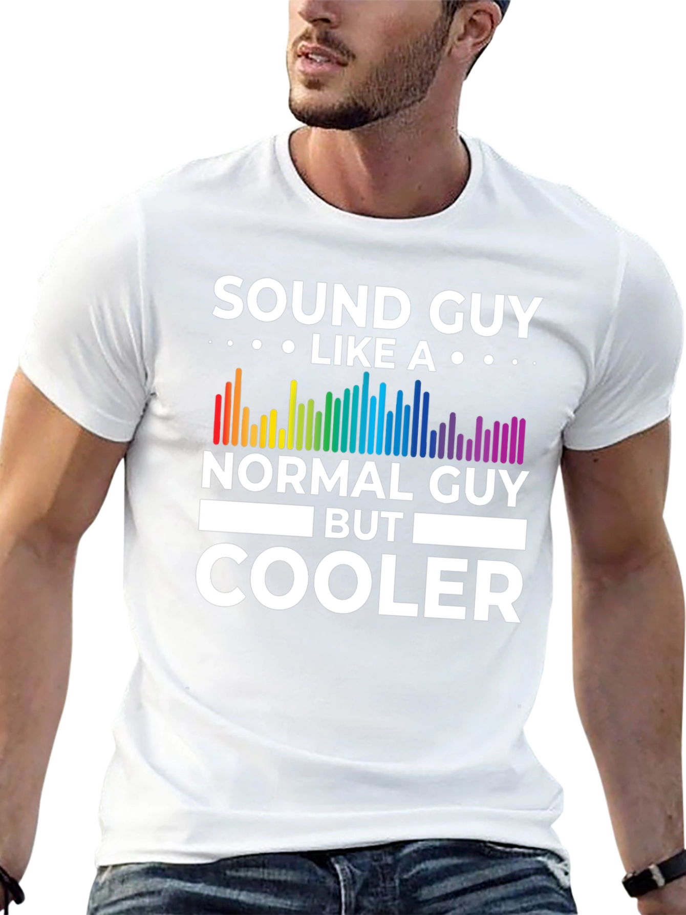 Sound Guy Cooler Graphic T-Shirt