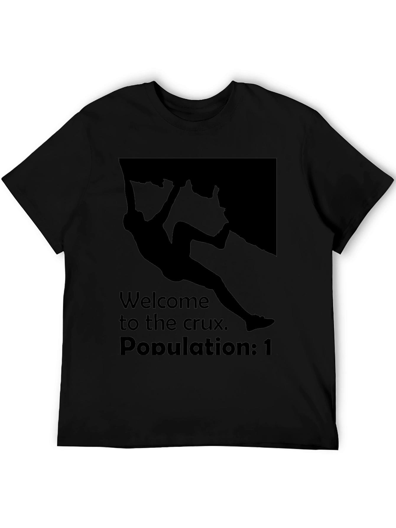 Rock Climbing T-Shirt - Welcome to the Crux