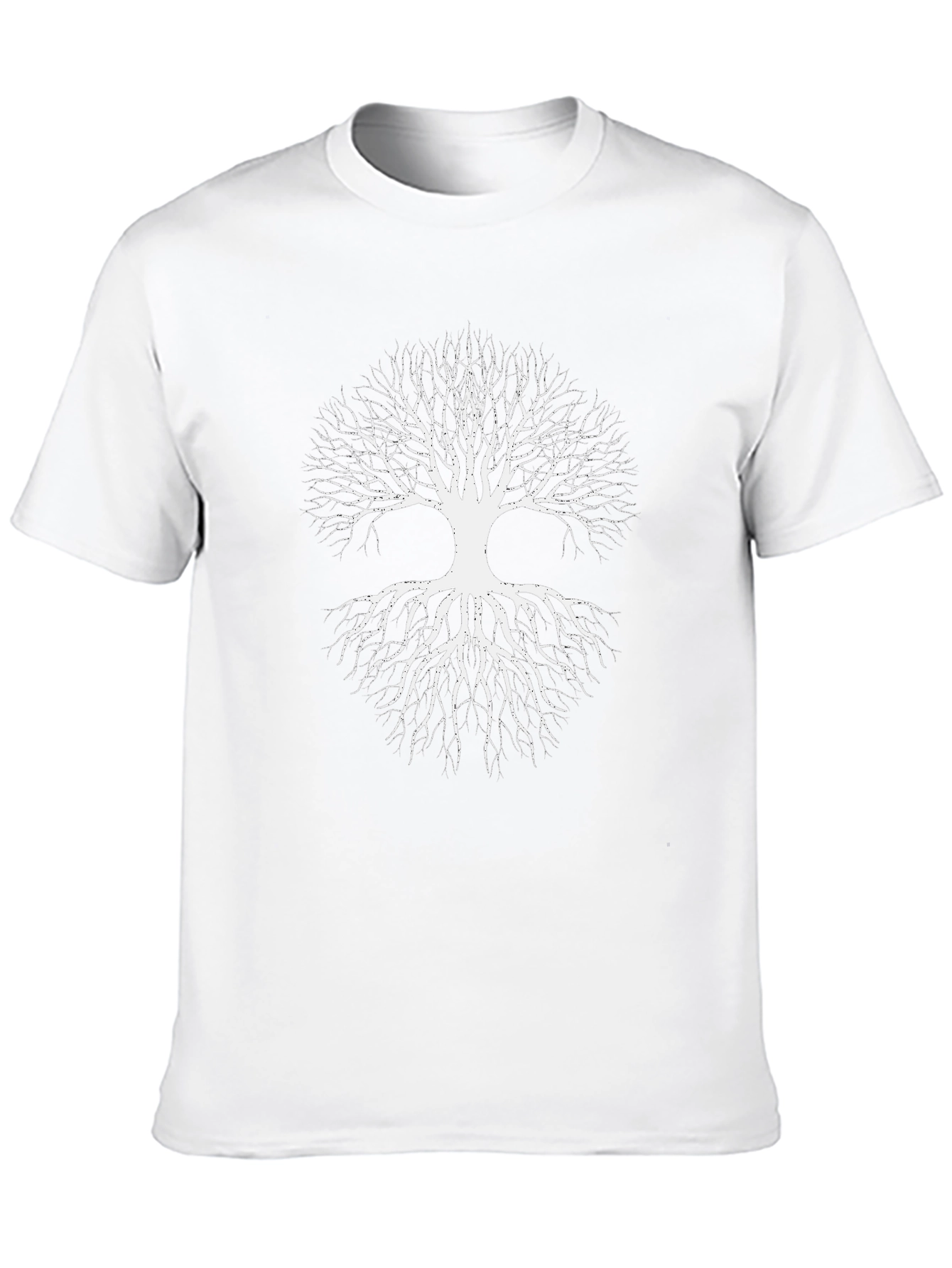 Tree of Life Graphic Tee - Black Cotton Blend