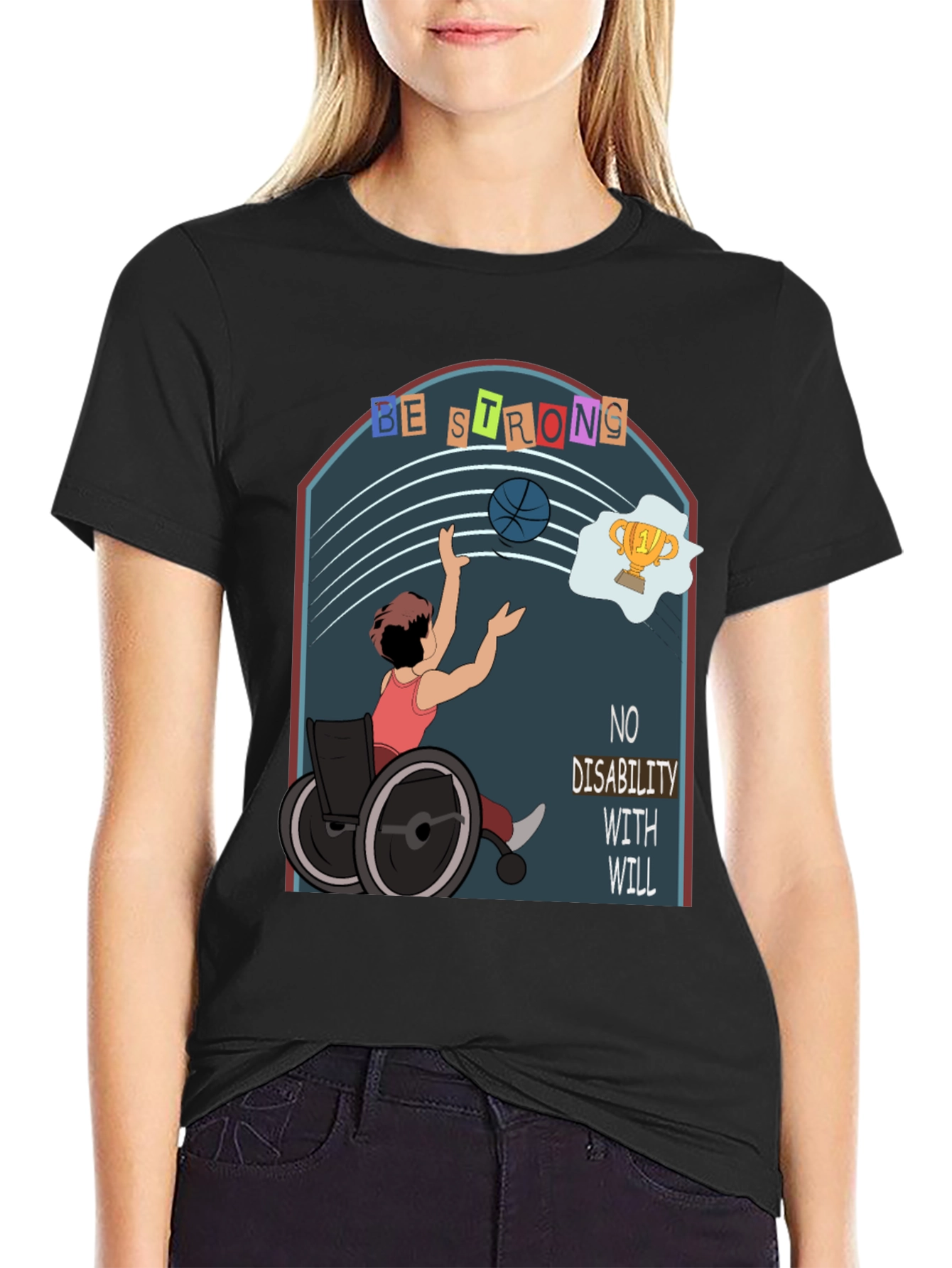 Inspirational Disability Awareness T-Shirt