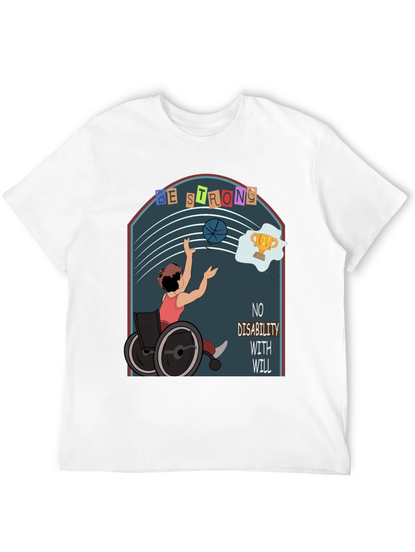 Inspirational Disability Awareness T-Shirt