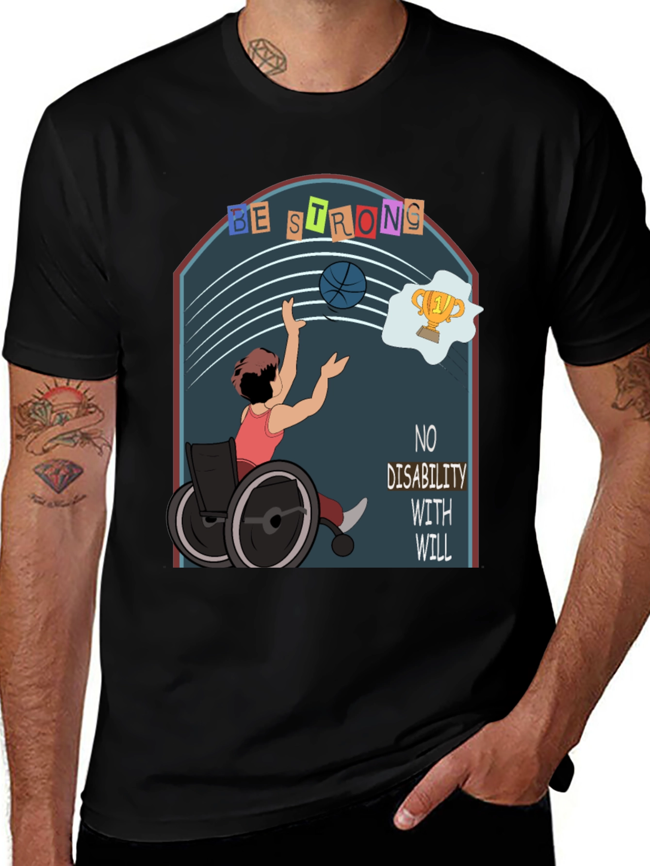 Inspirational Disability Awareness T-Shirt