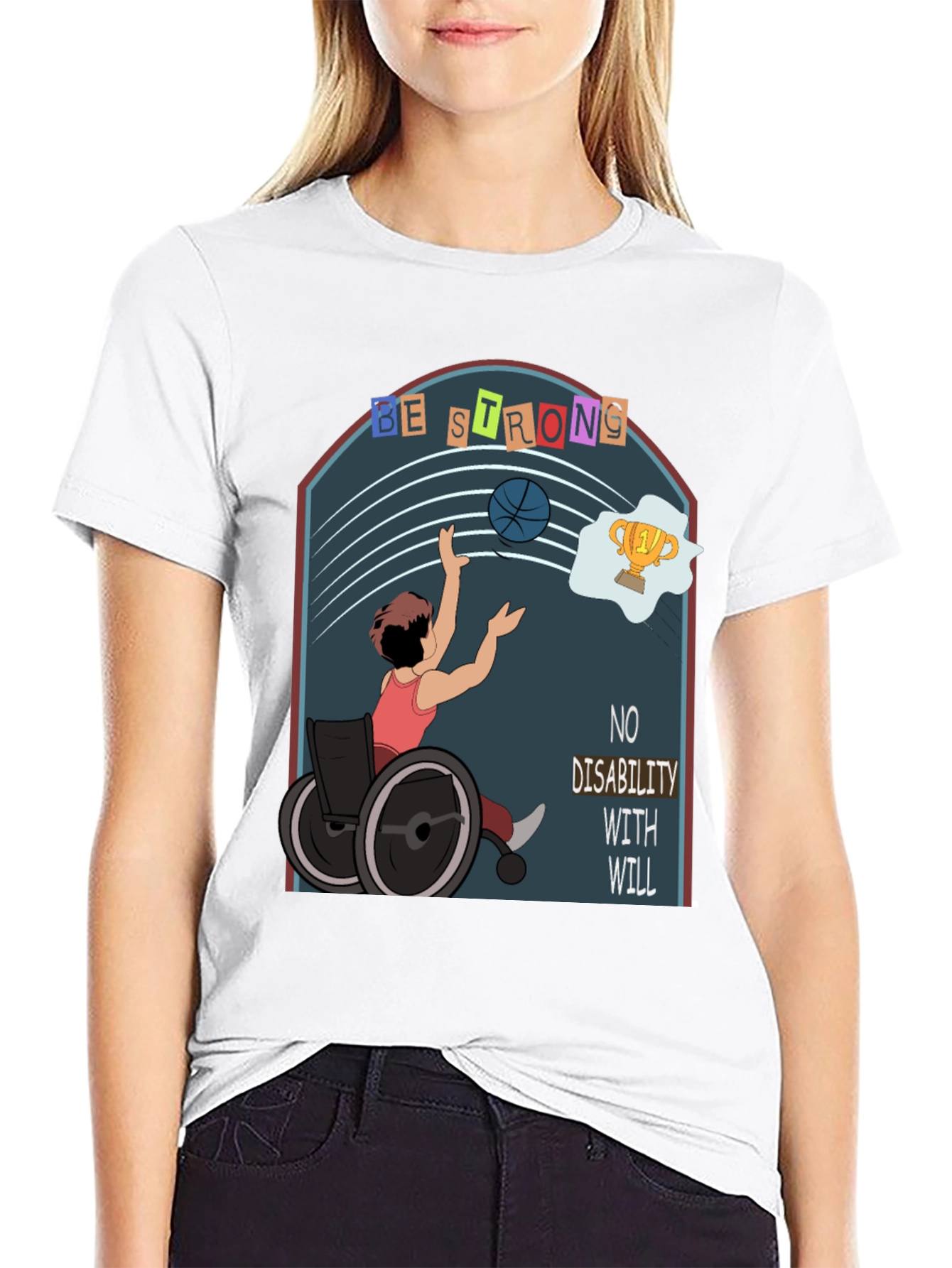 Inspirational Disability Awareness T-Shirt