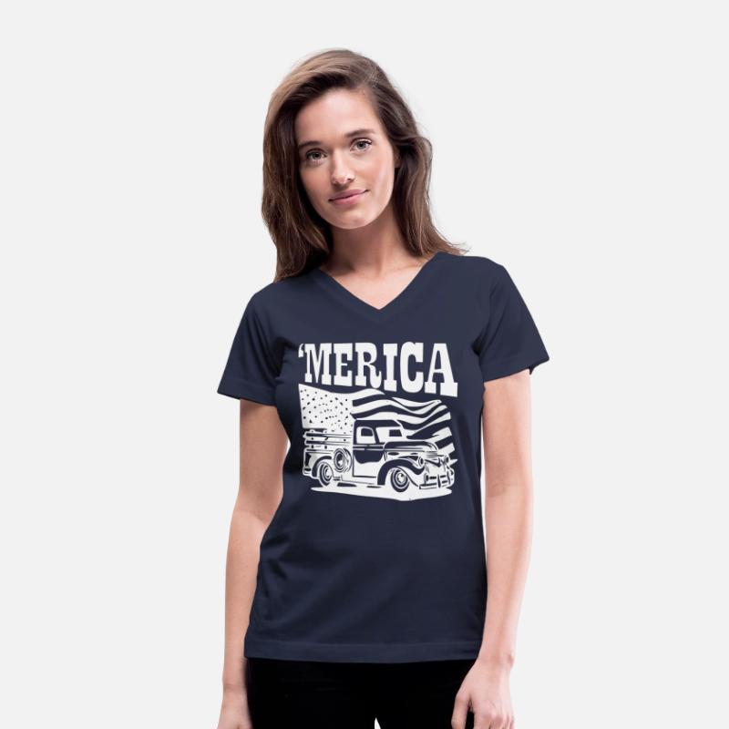 ‘Merica Truck & Flag ©WhiteTigerLLC.Com