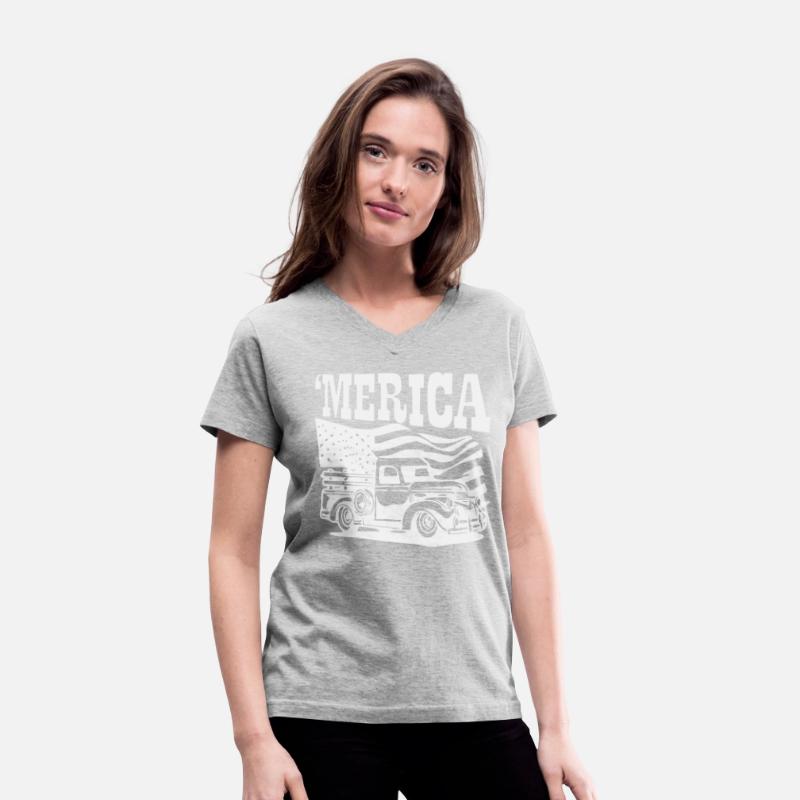 ‘Merica Truck & Flag ©WhiteTigerLLC.Com