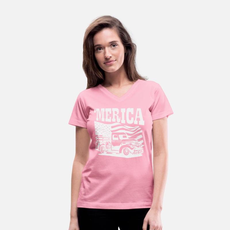 ‘Merica Truck & Flag ©WhiteTigerLLC.Com