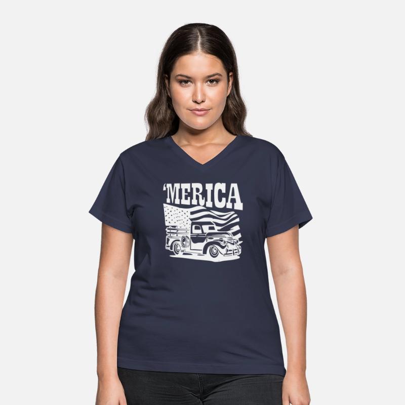 ‘Merica Truck & Flag ©WhiteTigerLLC.Com