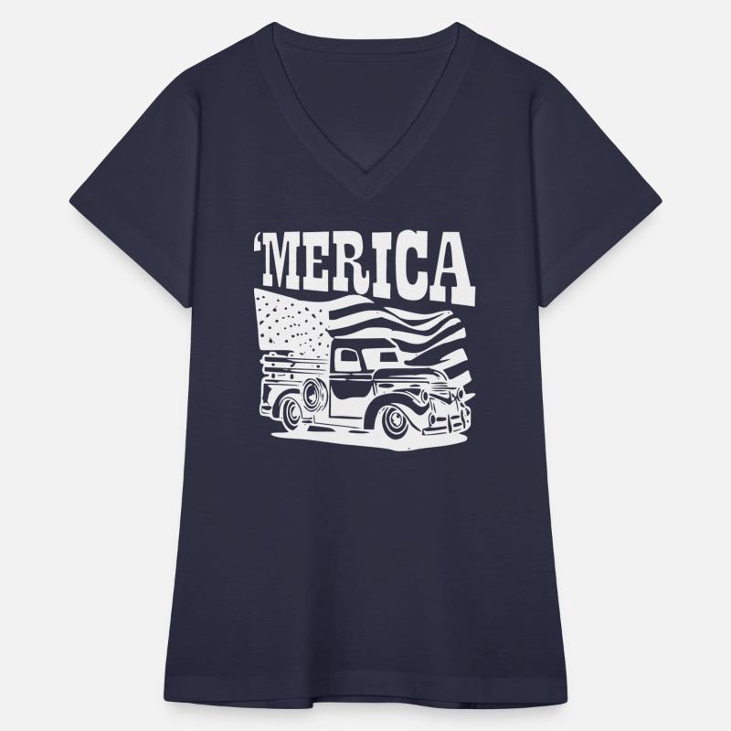 ‘Merica Truck & Flag ©WhiteTigerLLC.Com
