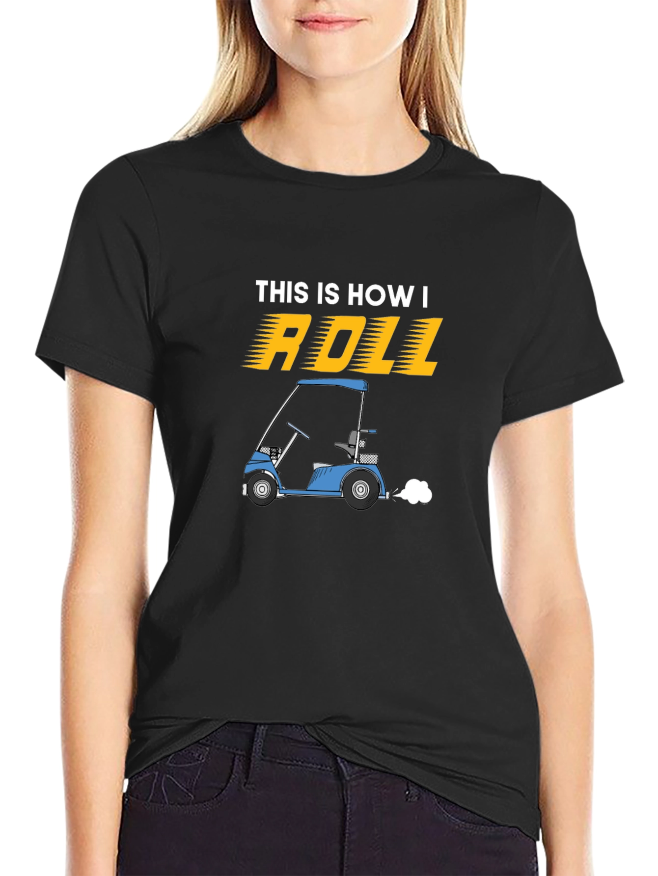 This Is How I Roll Golf Cart T-Shirt