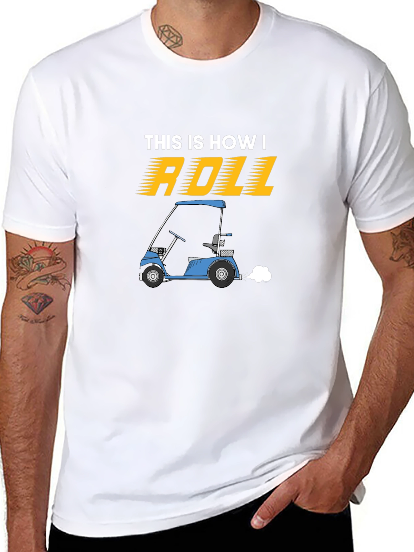 This Is How I Roll Golf Cart T-Shirt