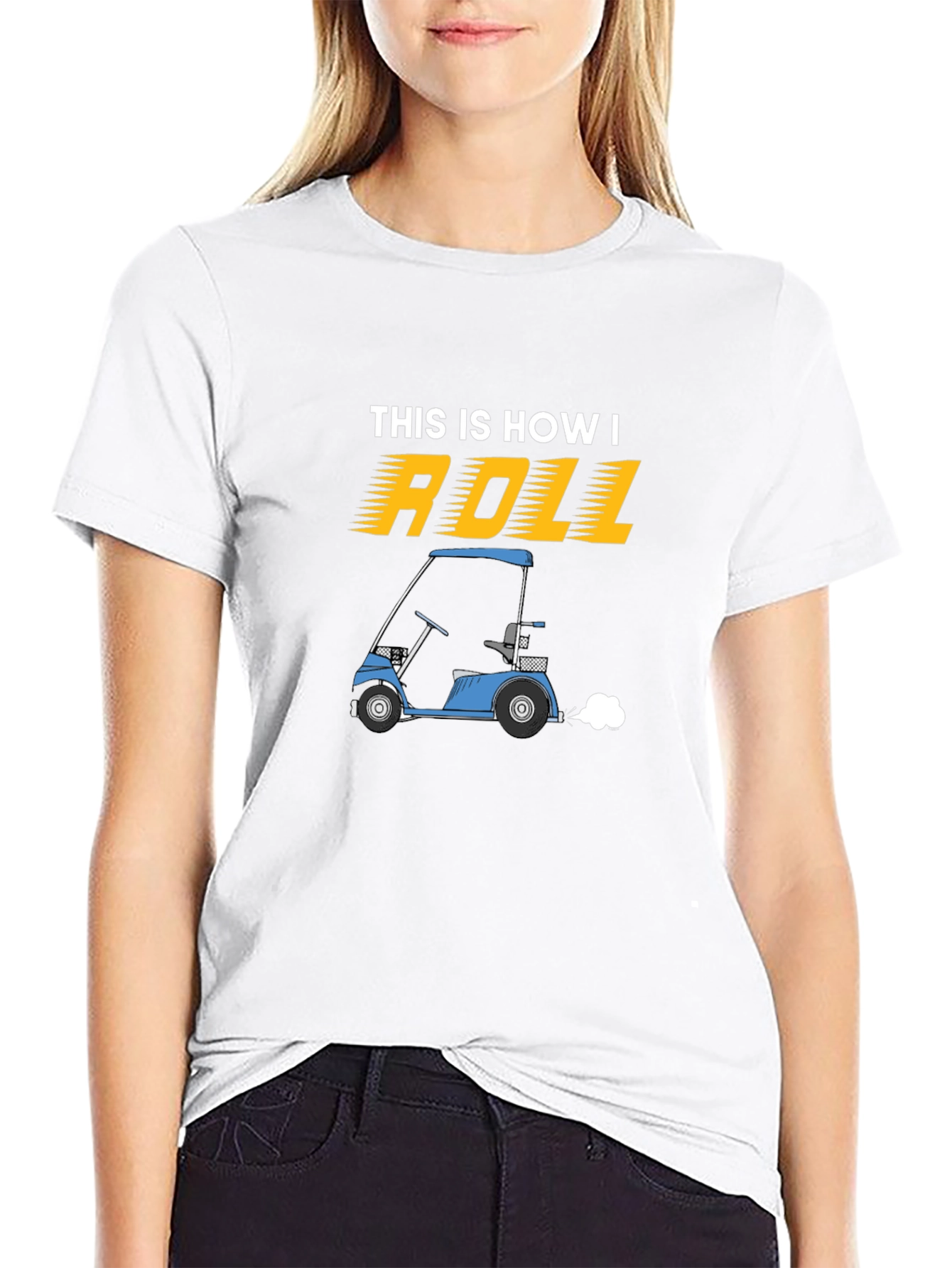 This Is How I Roll Golf Cart T-Shirt