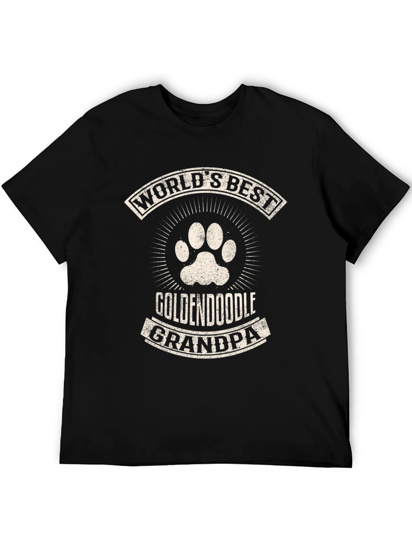 Worlds Best Goldendoodle Grandpa T-Shirt