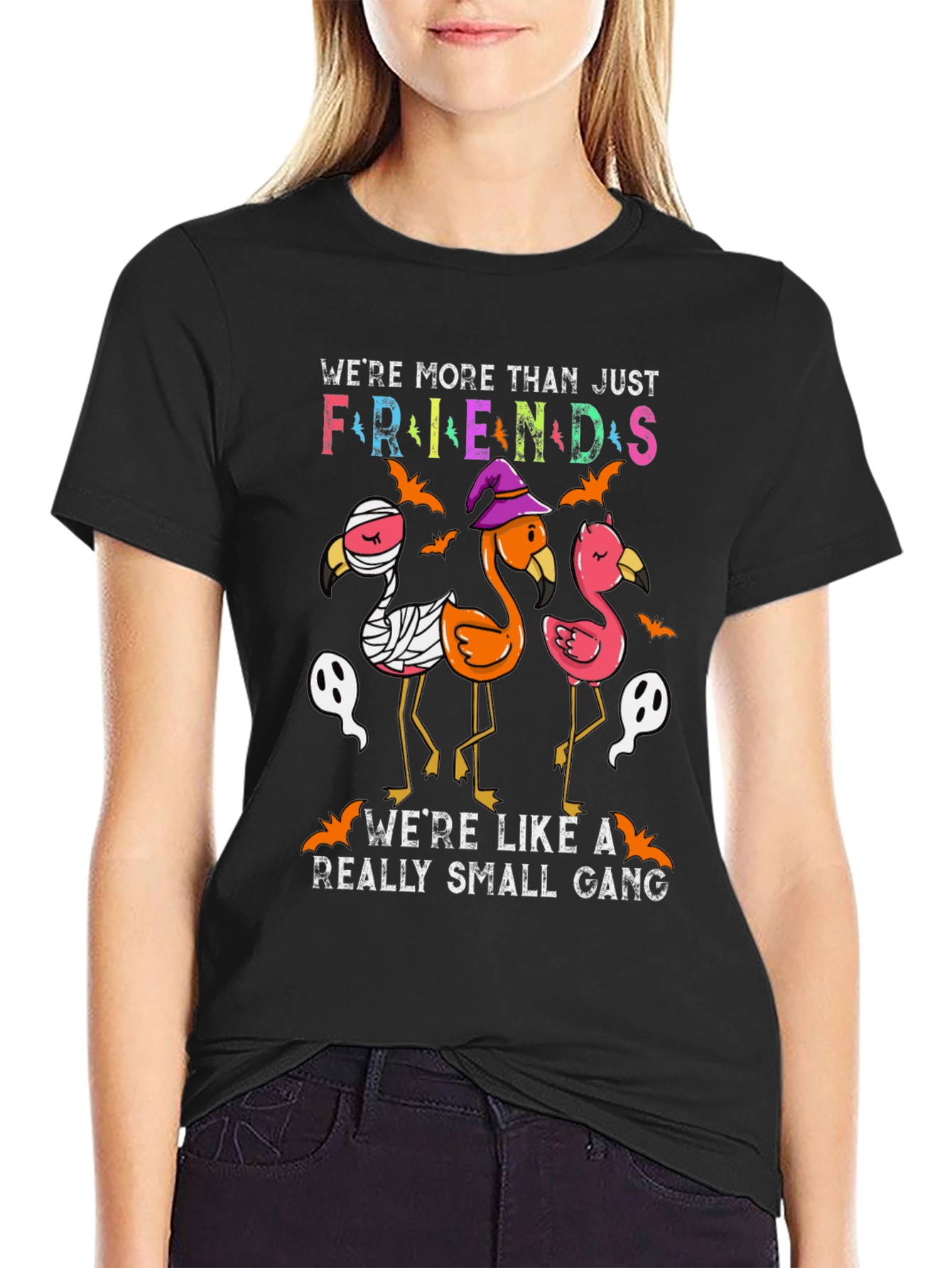 Halloween Flamingo Friends T-Shirt
