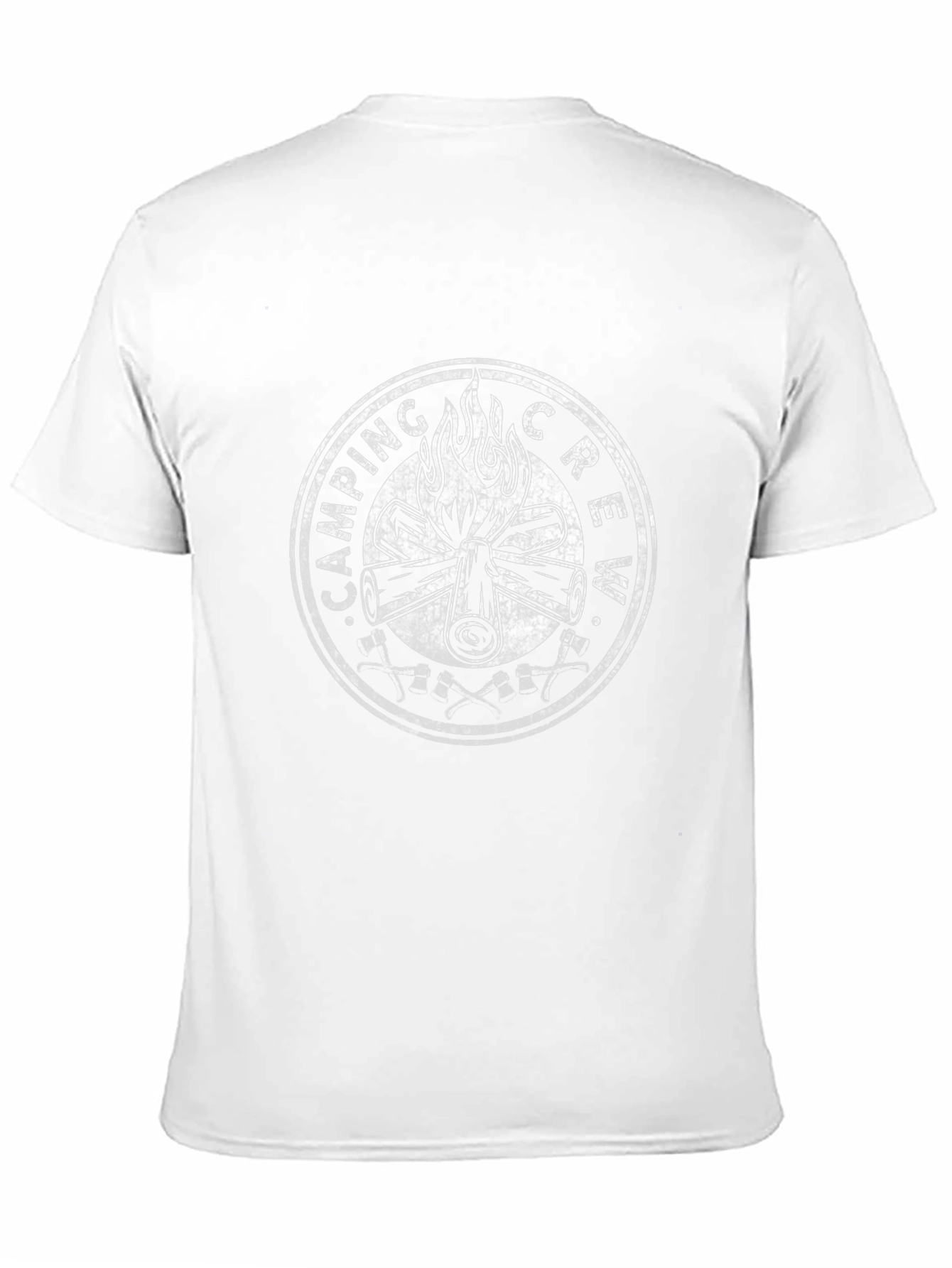 Camping Crew Graphic T-Shirt - Black