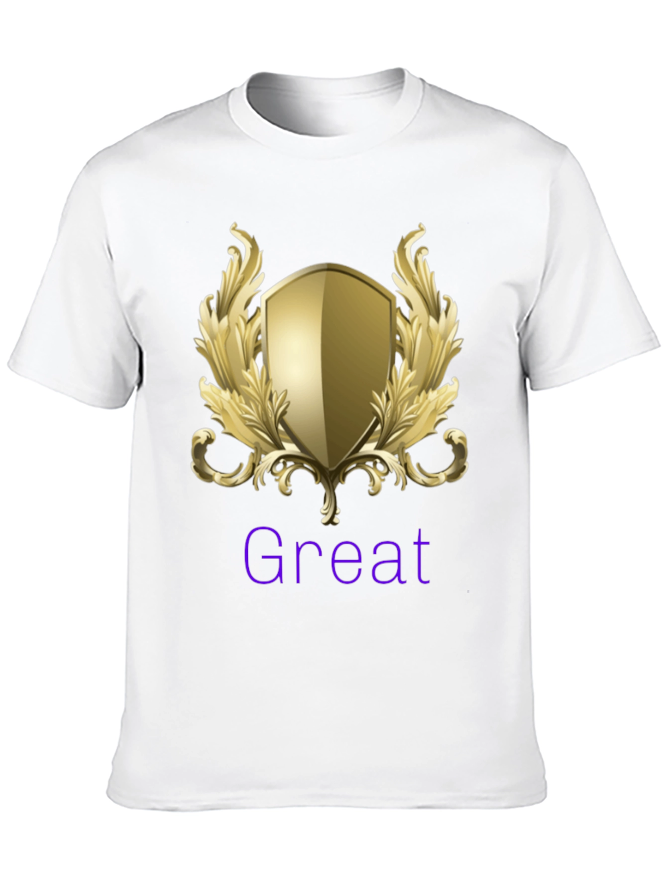 Great Shield Graphic T-Shirt - Premium Black Tee