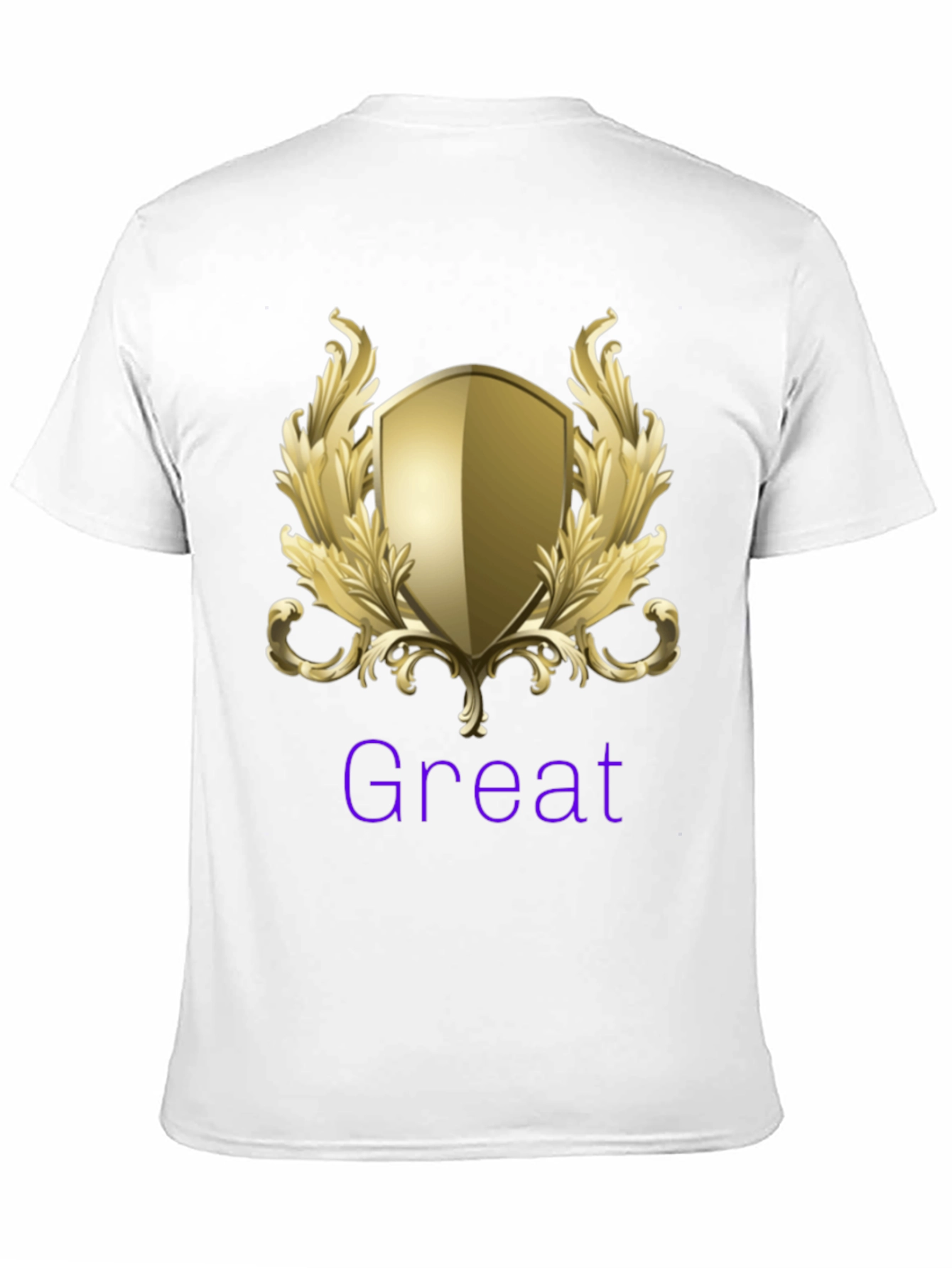 Great Shield Graphic T-Shirt - Premium Black Tee