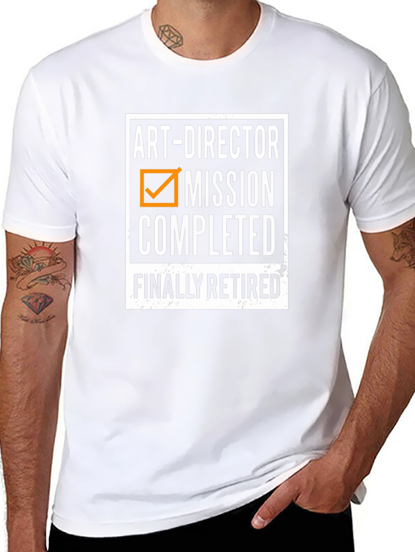Art Director Retirement T-Shirt - Mission Completed