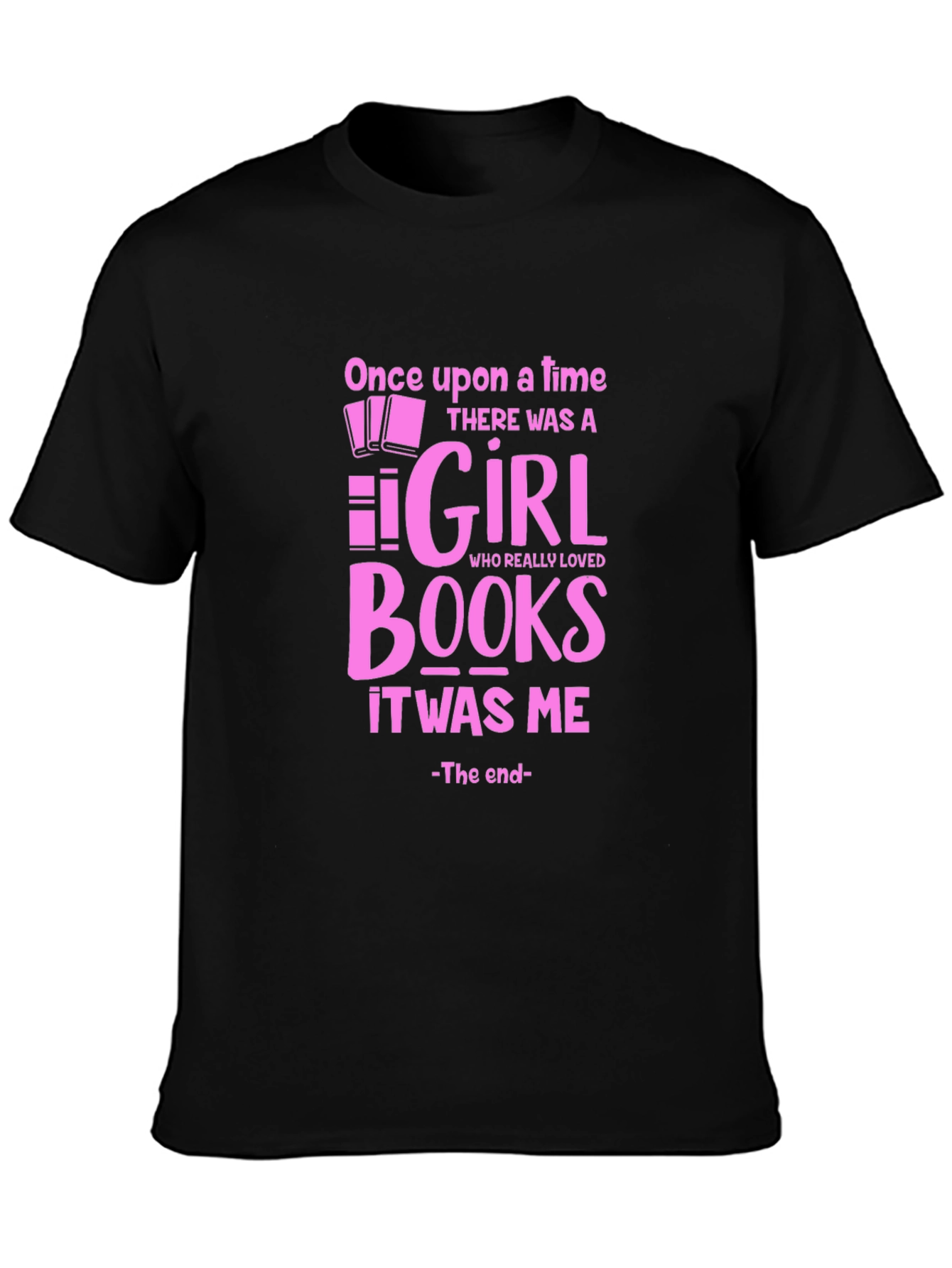 Once Upon A Time Girl Who Loved Books T-Shirt