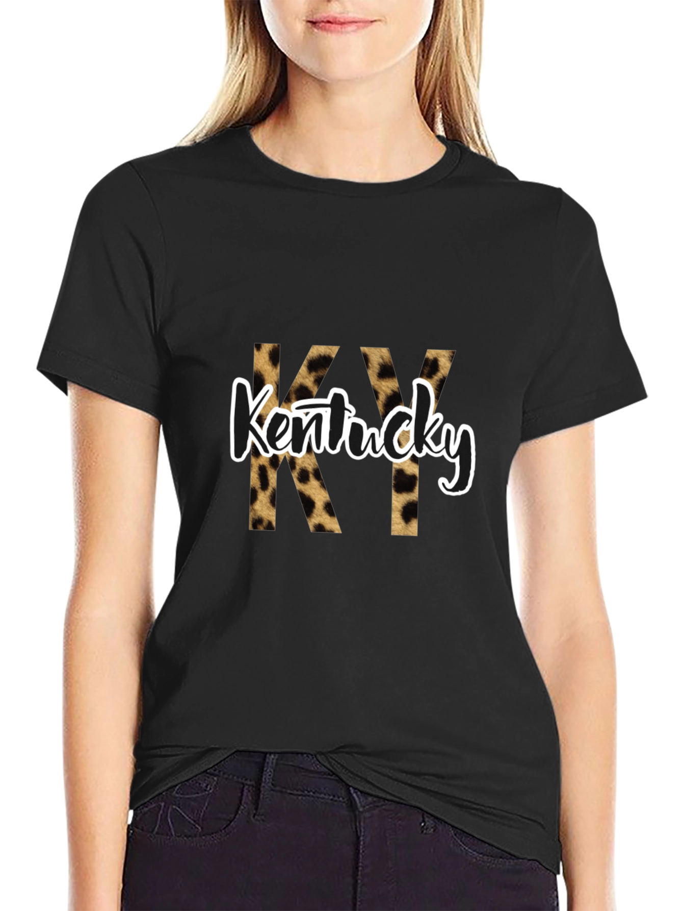 Kentucky Leopard Print T-Shirt