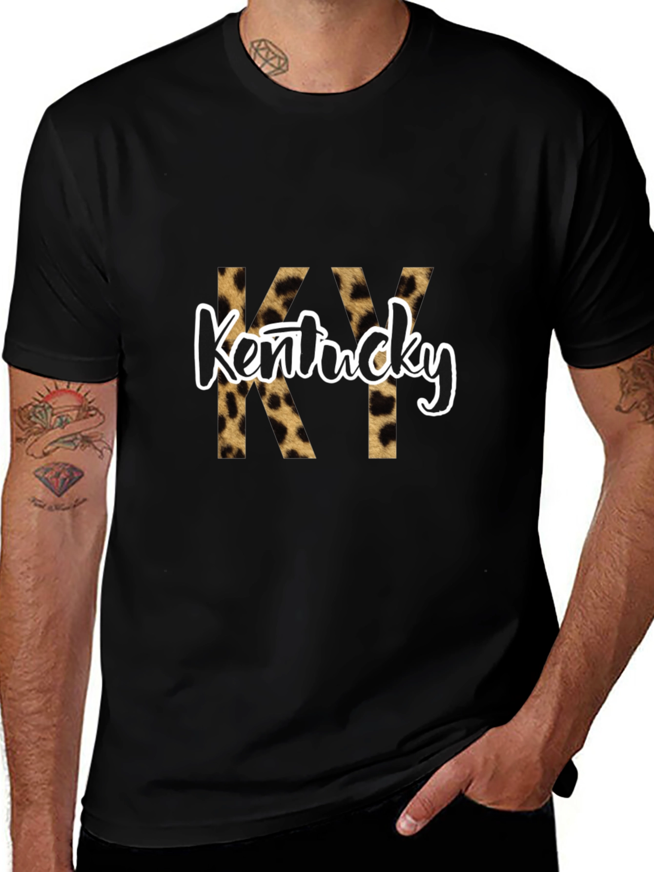 Kentucky Leopard Print T-Shirt