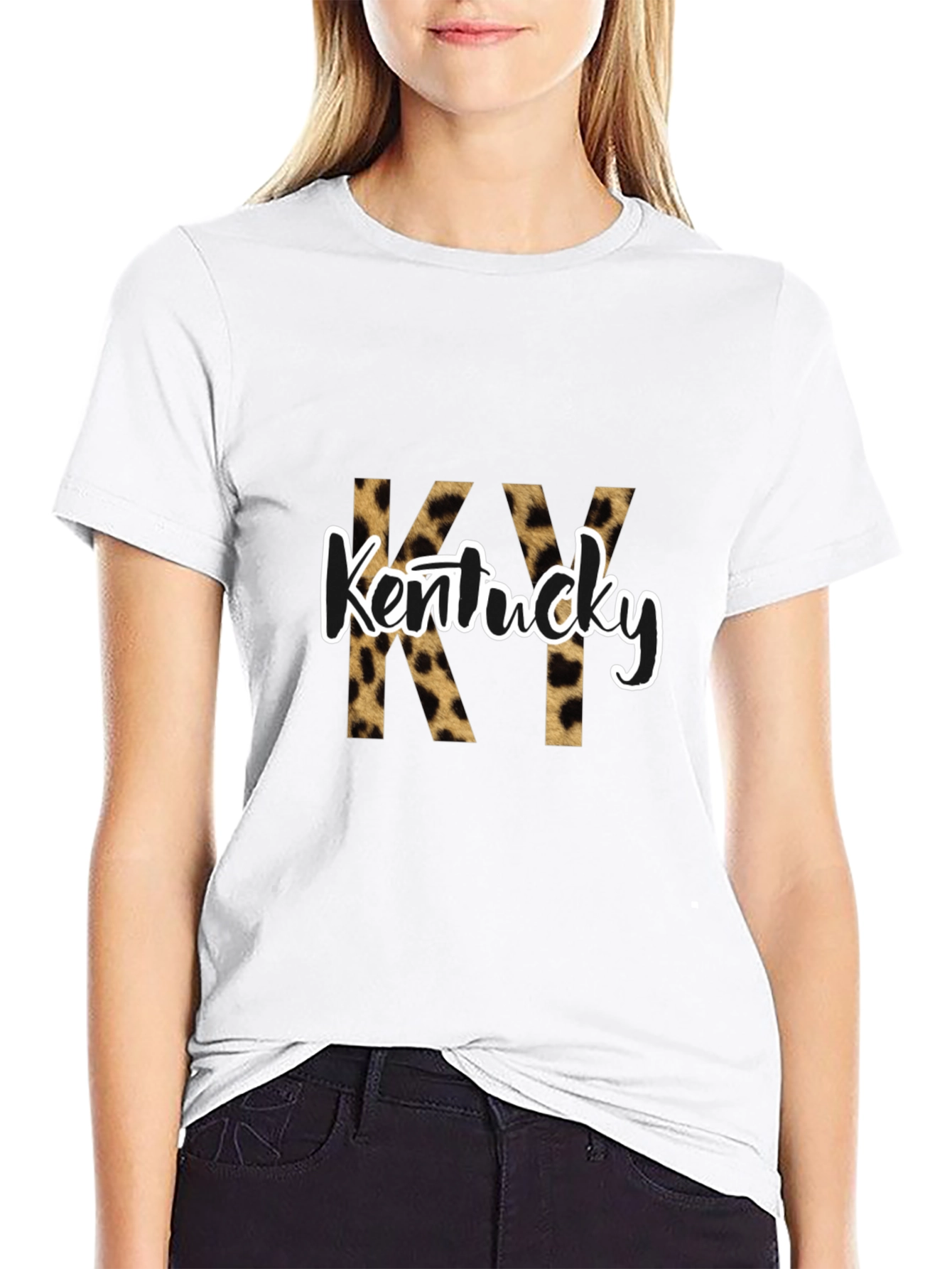 Kentucky Leopard Print T-Shirt