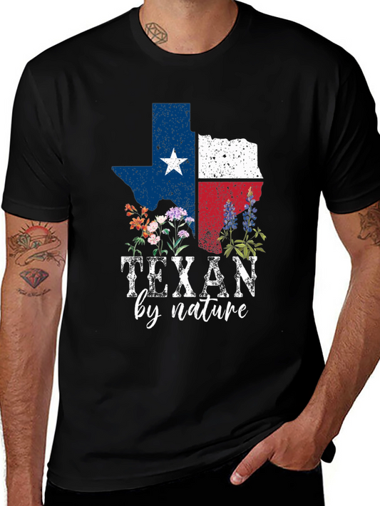 Texan By Nature Graphic T-Shirt