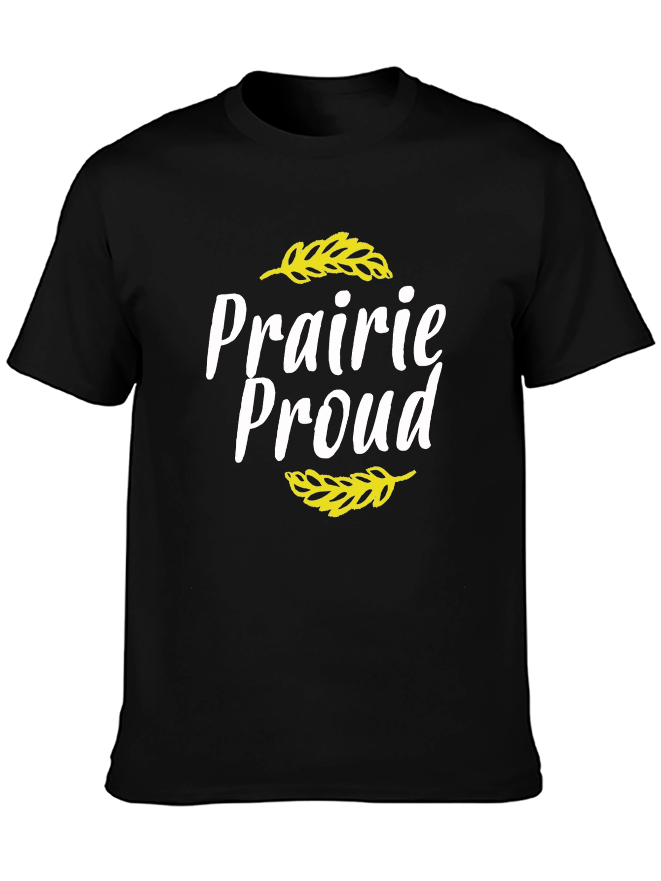 Prairie Proud Graphic Tee - Soft Black T-Shirt