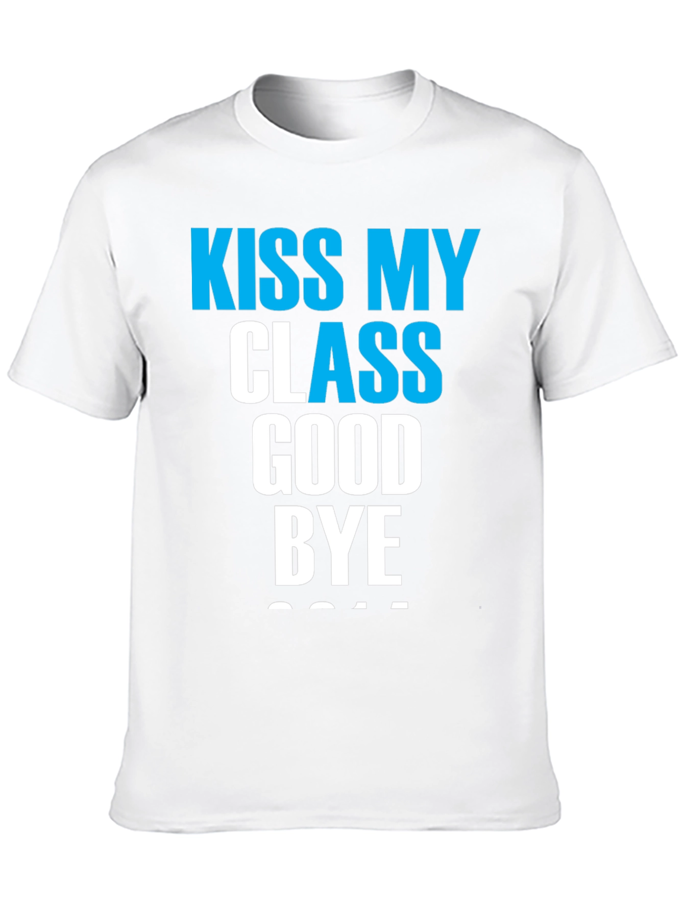 Kiss My Class Goodbye 2024 Graduation T-Shirt