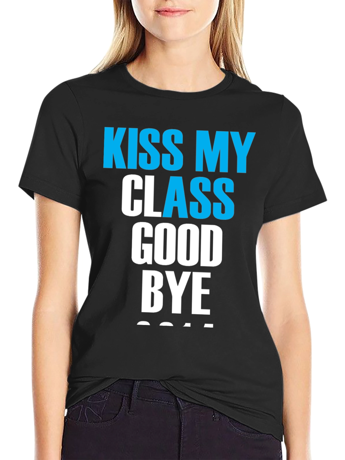 Kiss My Class Goodbye 2024 Graduation T-Shirt