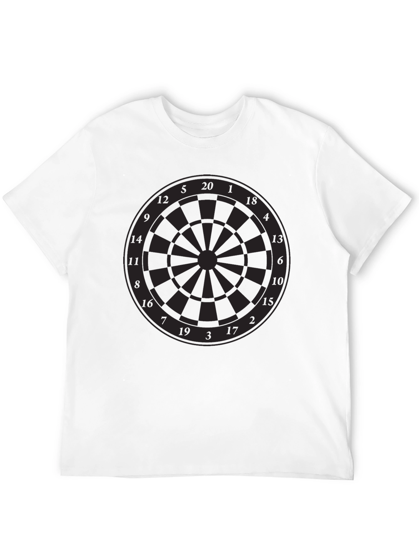 Dartboard Graphic Tee - Black T-Shirt