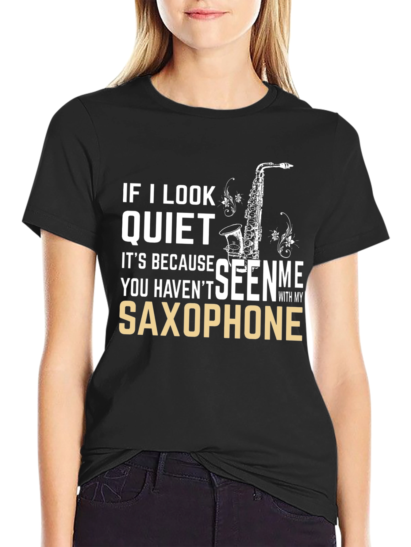 Saxophone T-Shirt - Musician Humor Tee