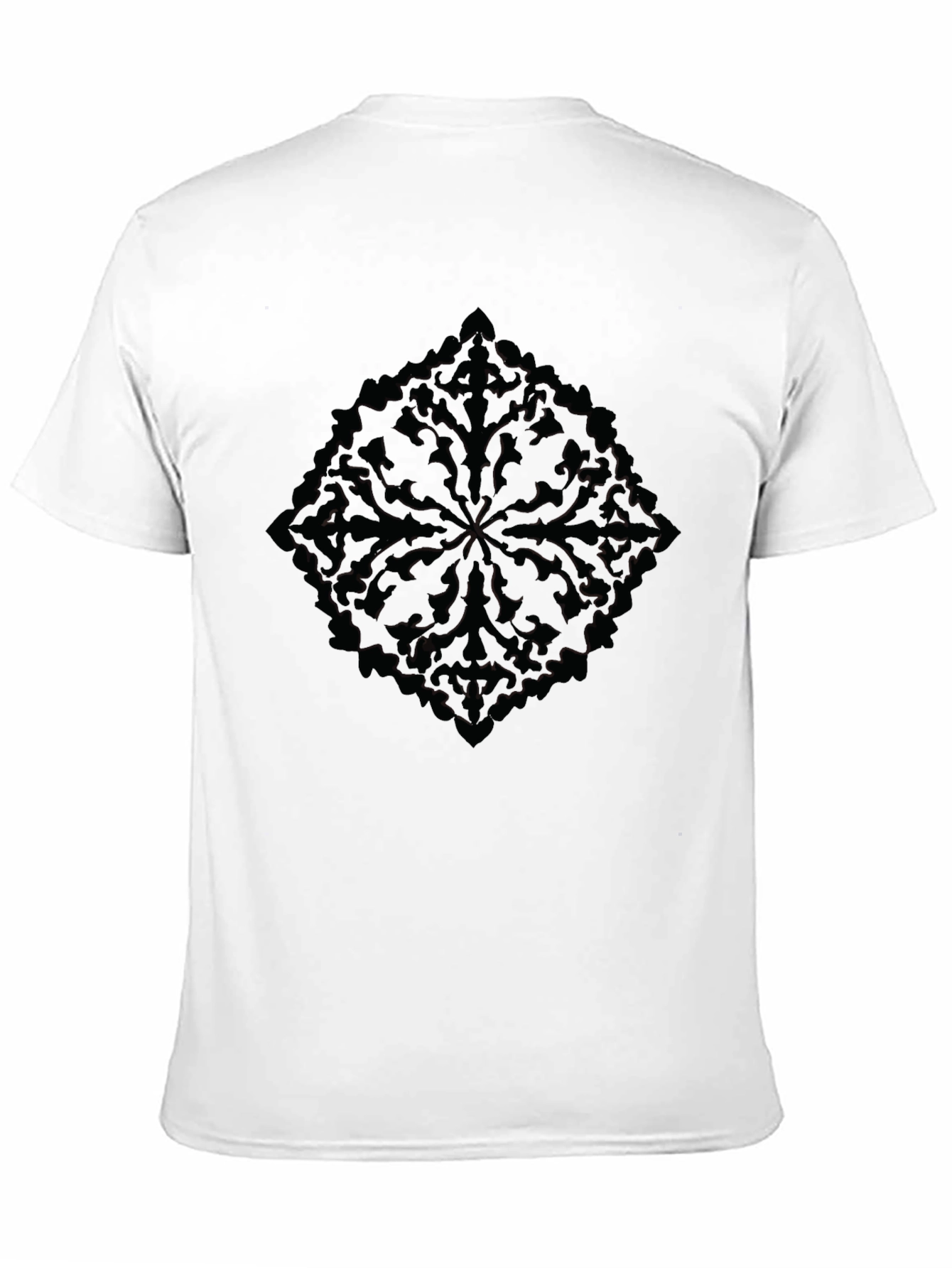 Stylish Black Graphic Tee for Men