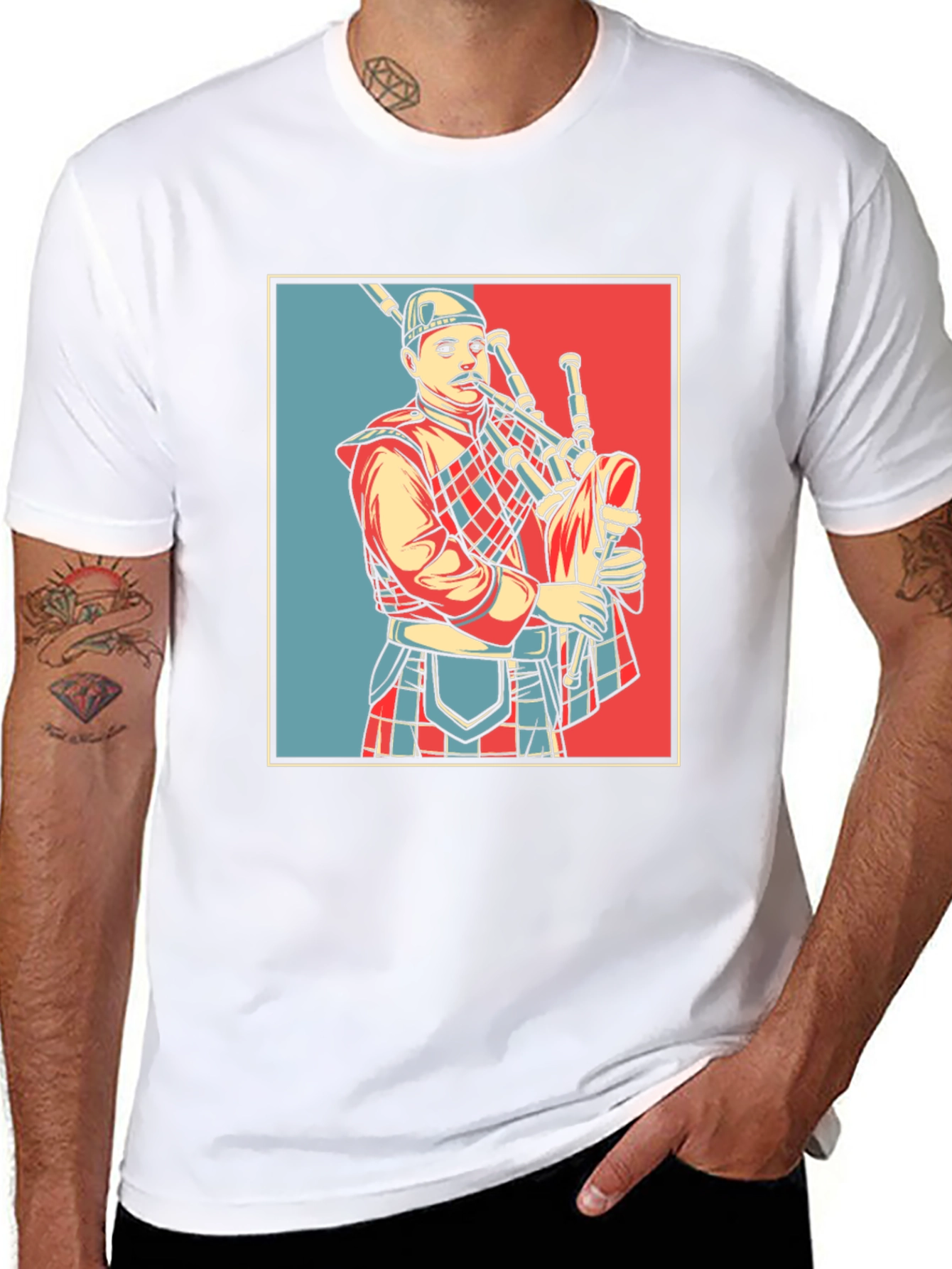 Scottish Piper T-Shirt