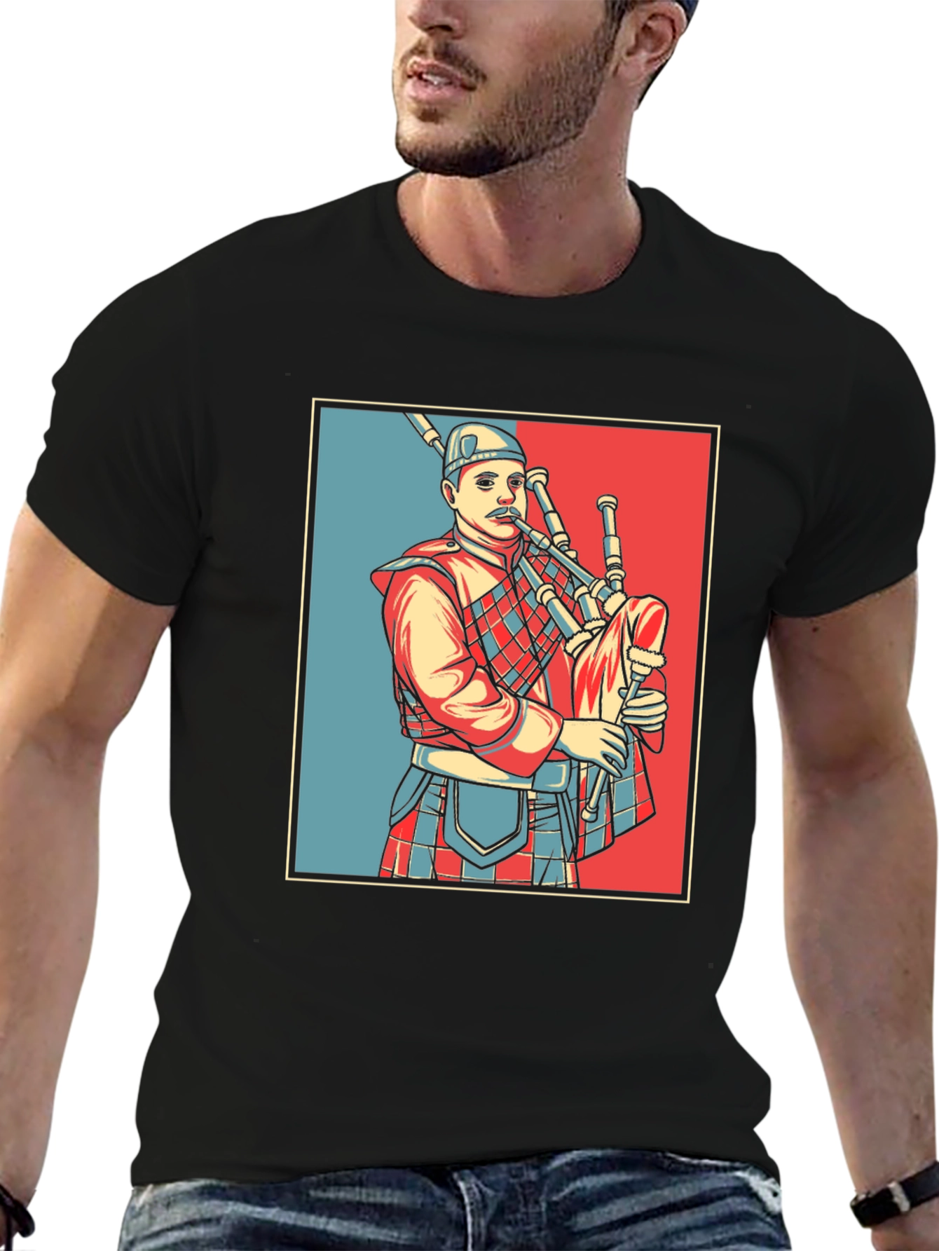 Scottish Piper T-Shirt