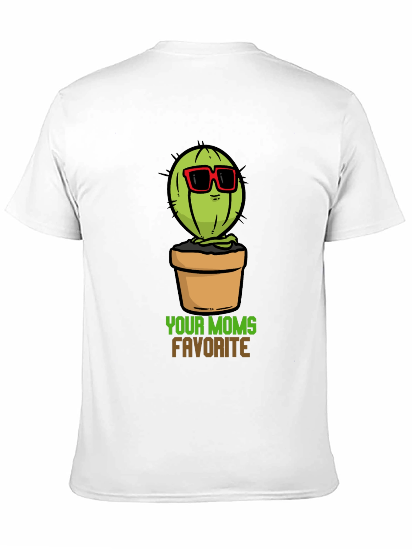 Your Moms Favorite Cactus T-Shirt - Black