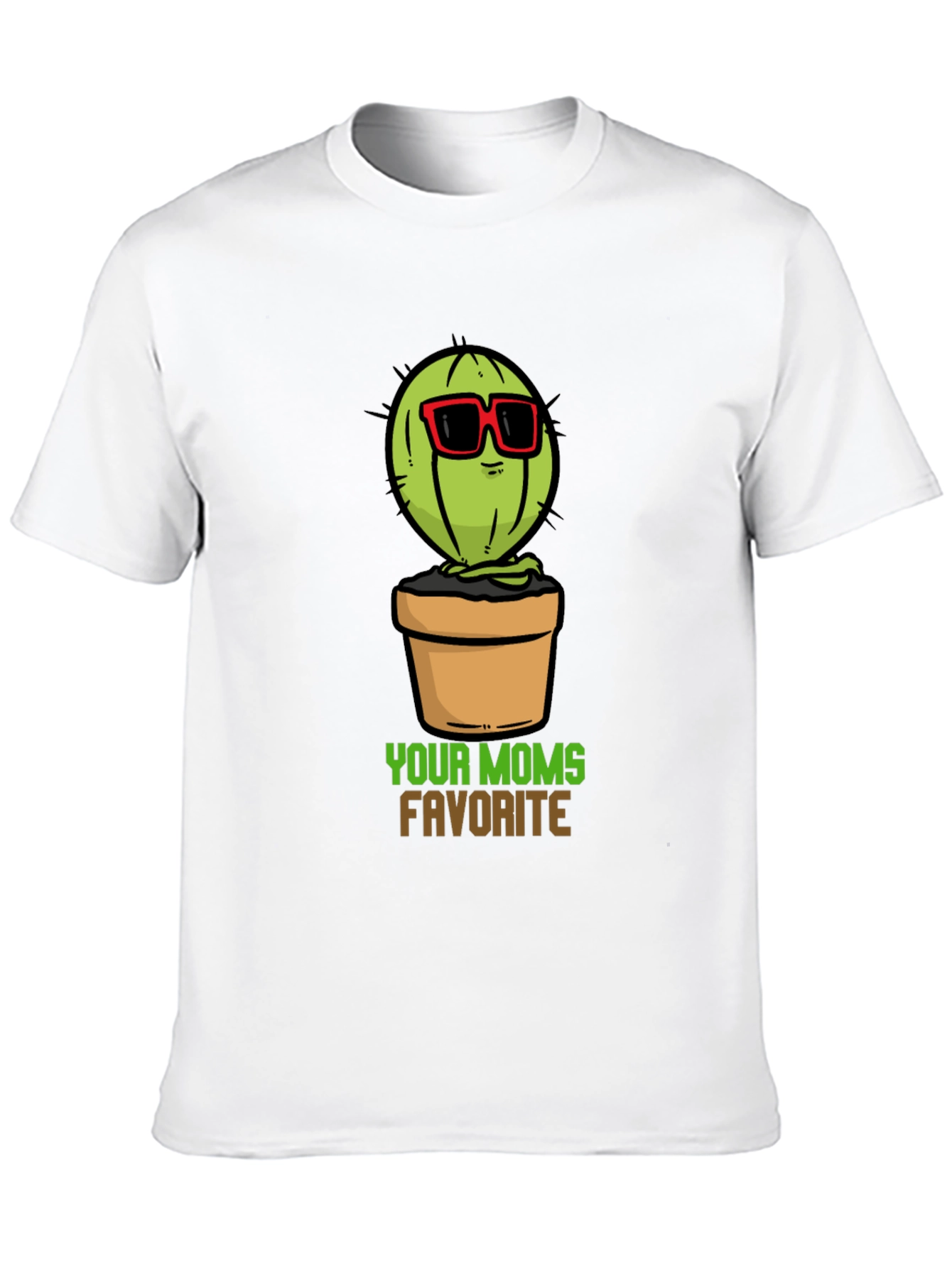 Your Moms Favorite Cactus T-Shirt - Black