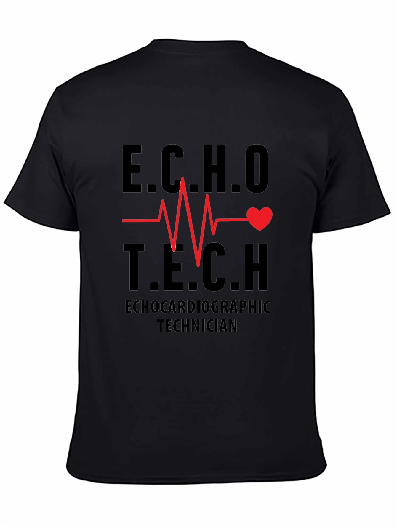 ECHO Tech T-Shirt - Cardiac Technician Tee