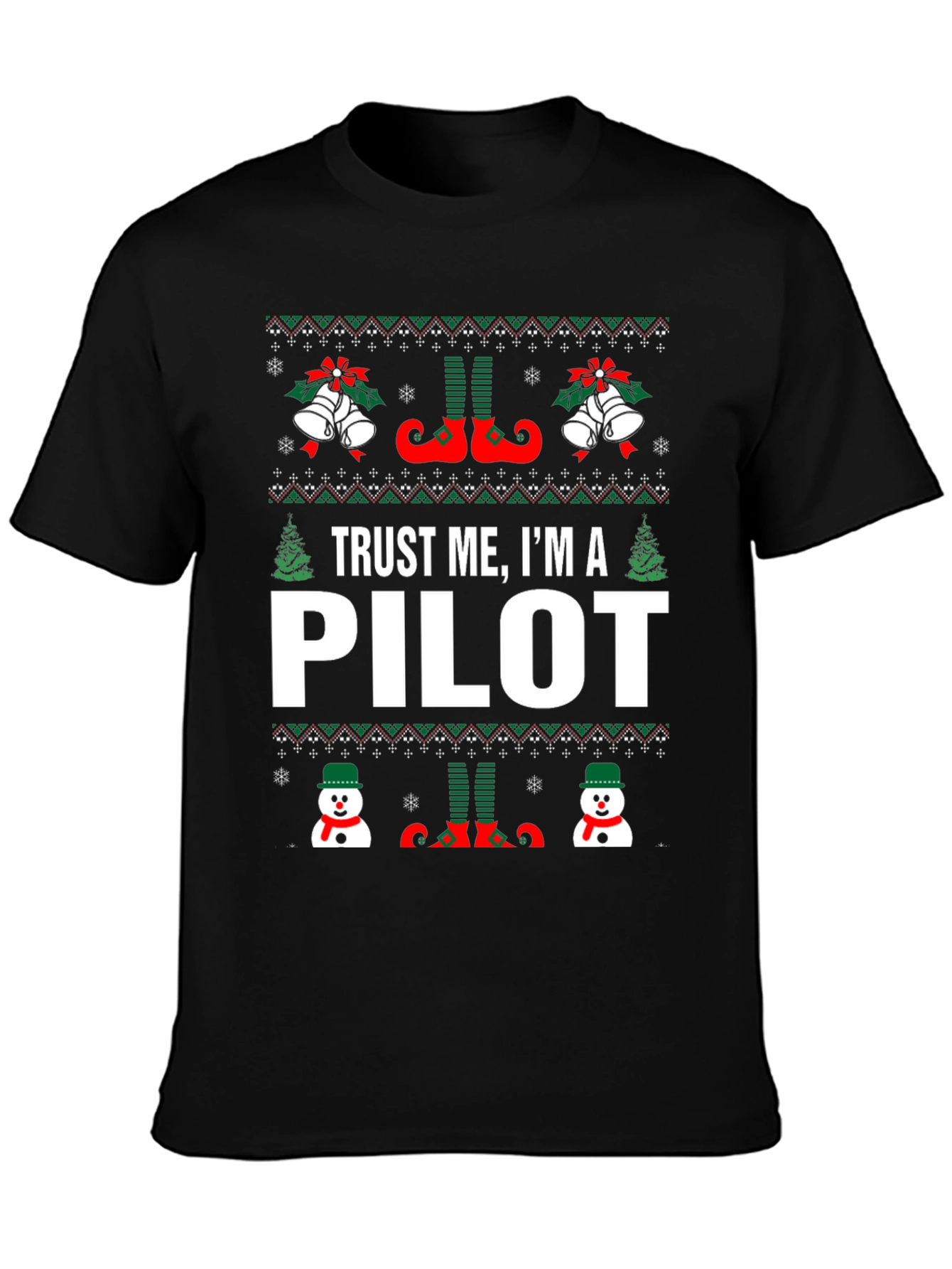 Trust Me Im a Pilot Christmas T-Shirt