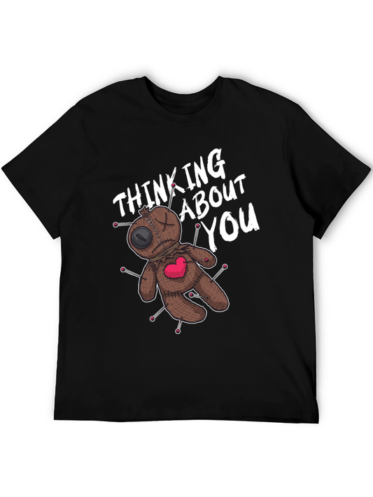 Voodoo Doll Thinking About You Graphic Tee