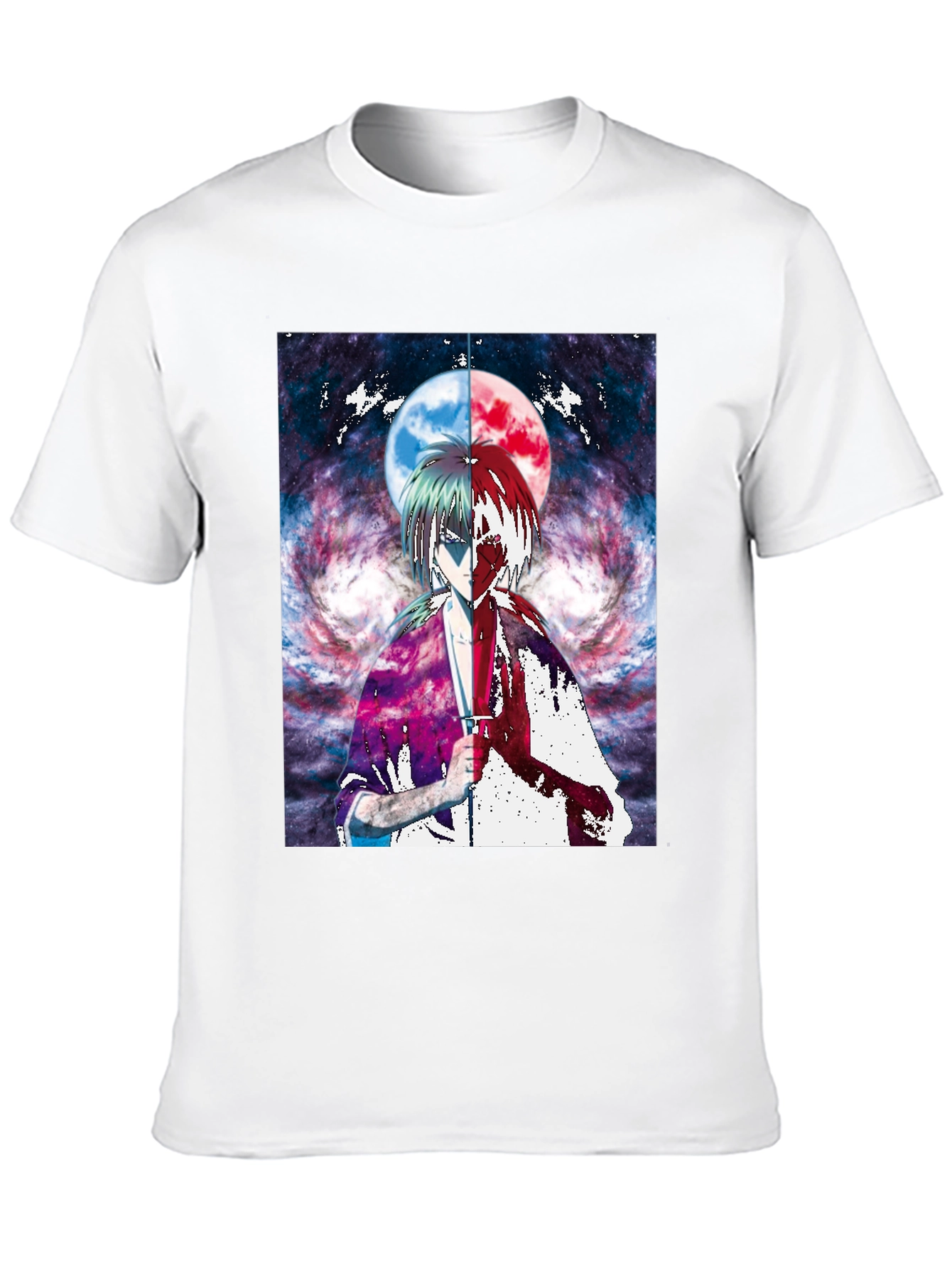 Anime Moon Graphic T-Shirt | Unique Design