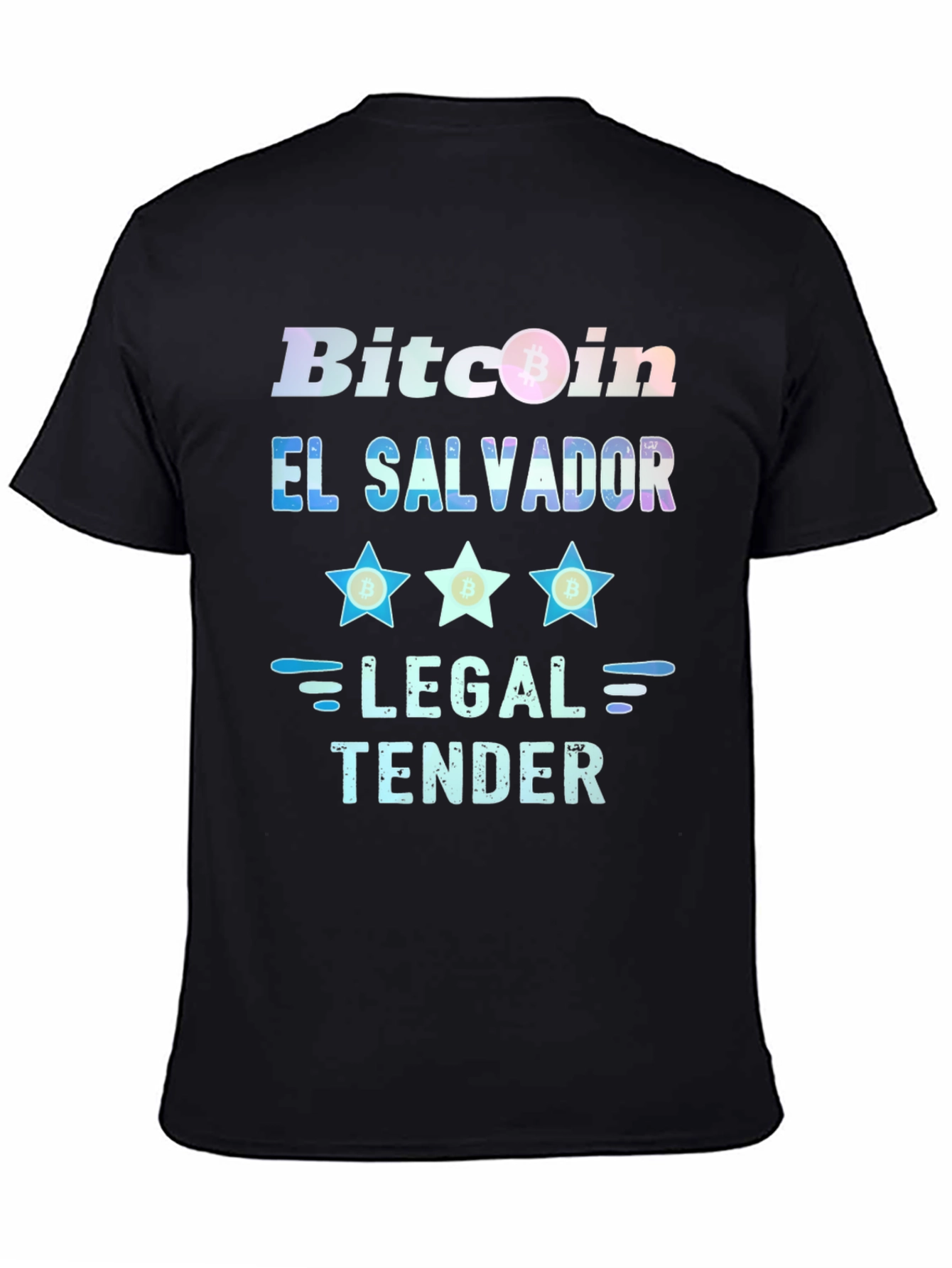 Bitcoin El Salvador Legal Tender Graphic Tee