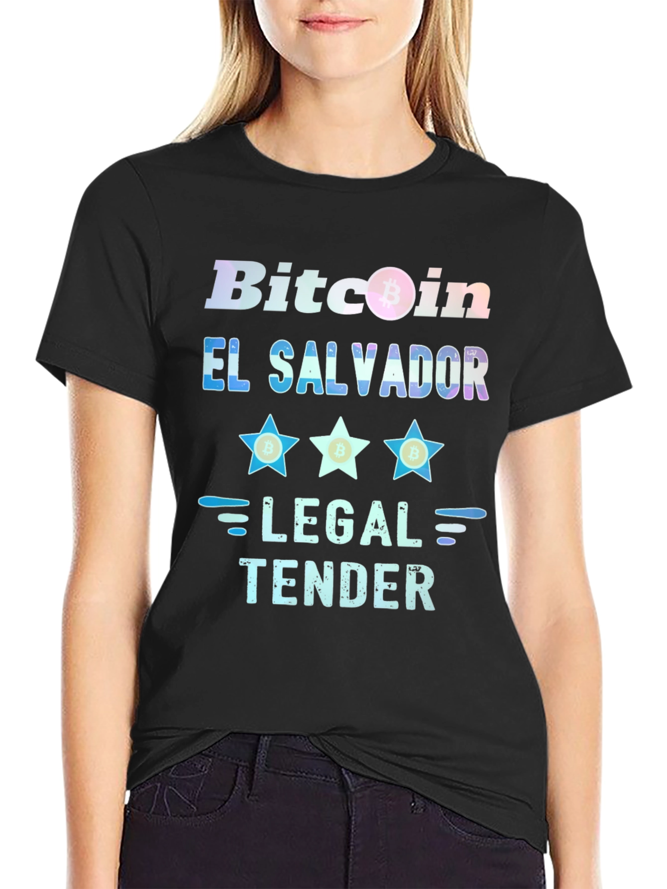 Bitcoin El Salvador Legal Tender Graphic Tee